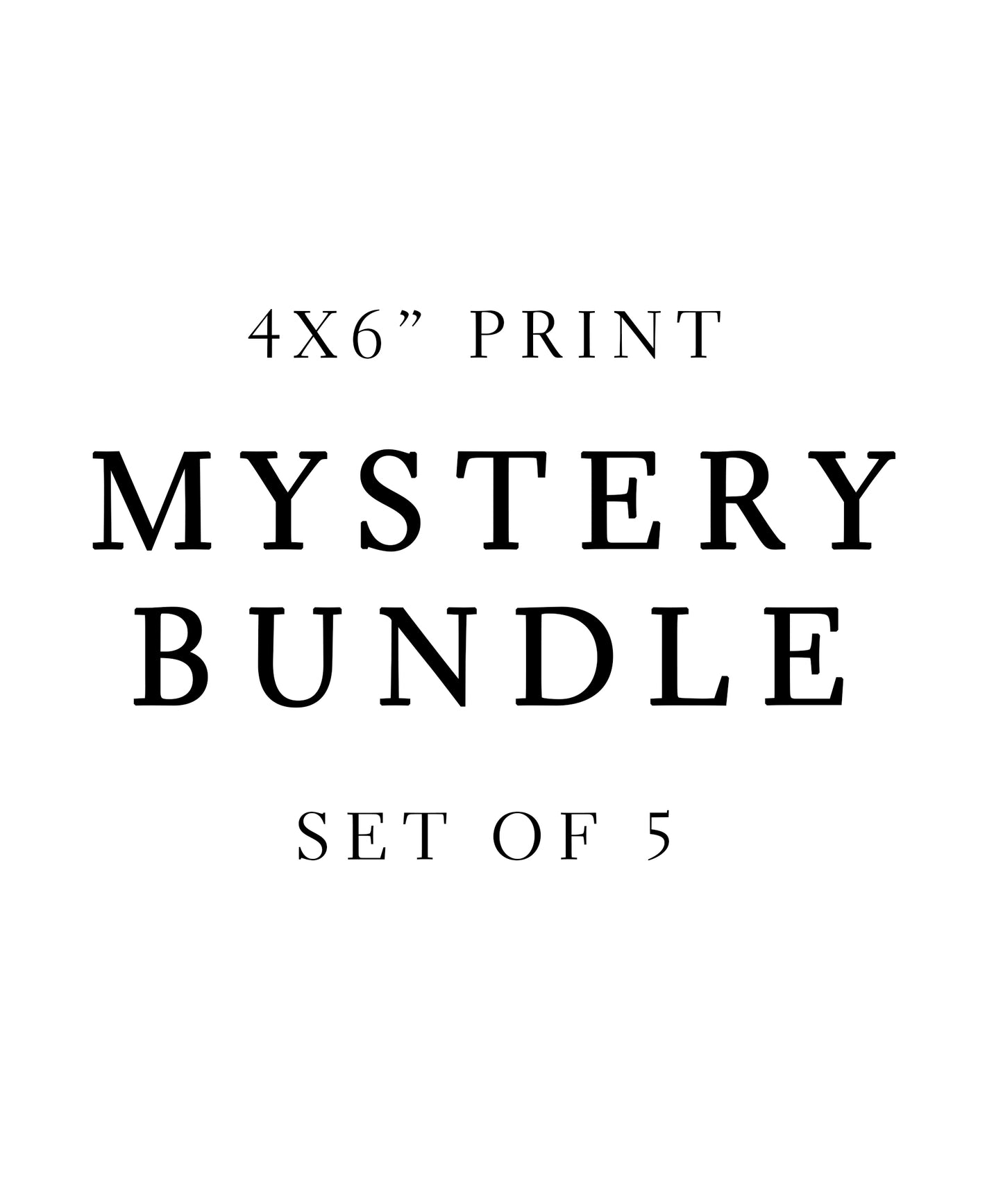 Religious 5x7" Overstock Prints