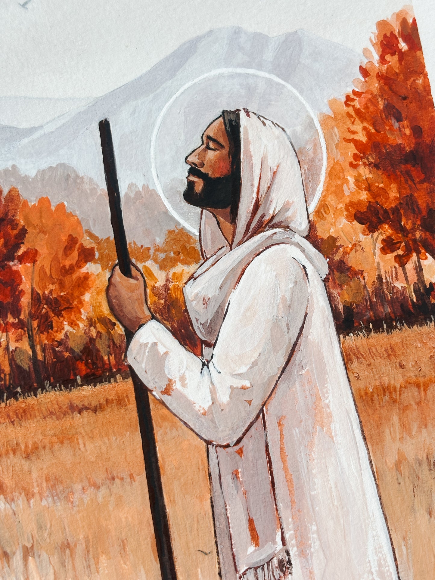 'It Is Well My Soul' 5x7 inch original painting