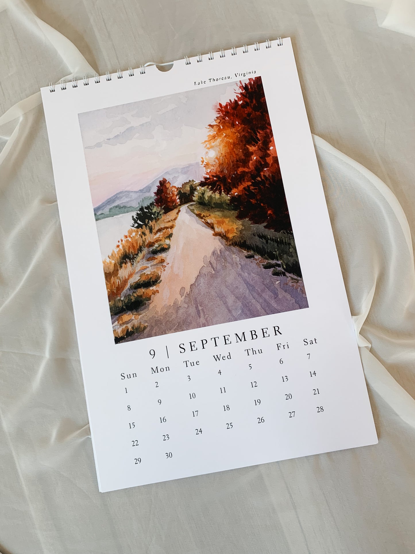 'Rivers And Roads' 2024 Art Calendar *PREORDER*
