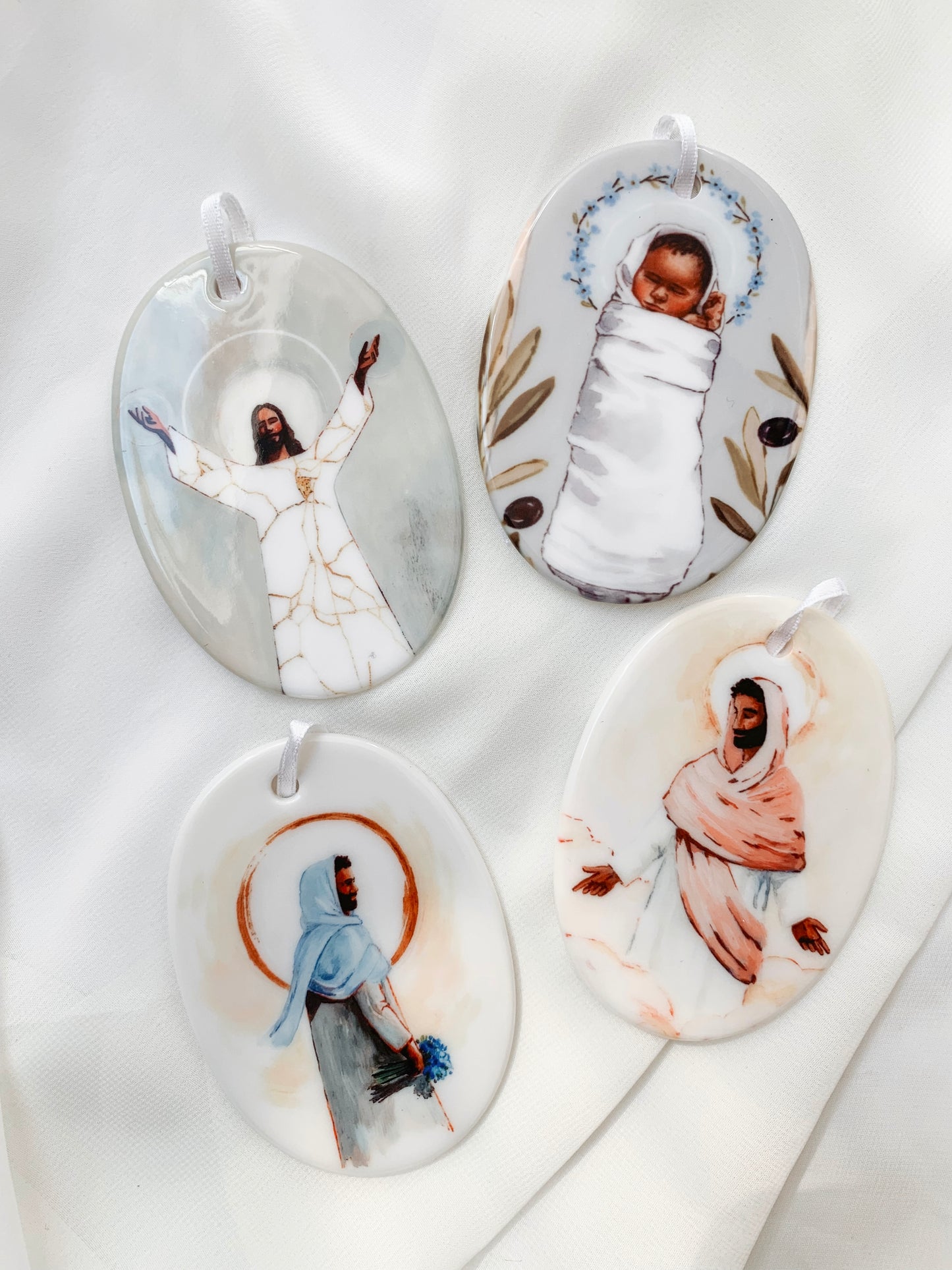 Christ Ornament Set (set of 4)