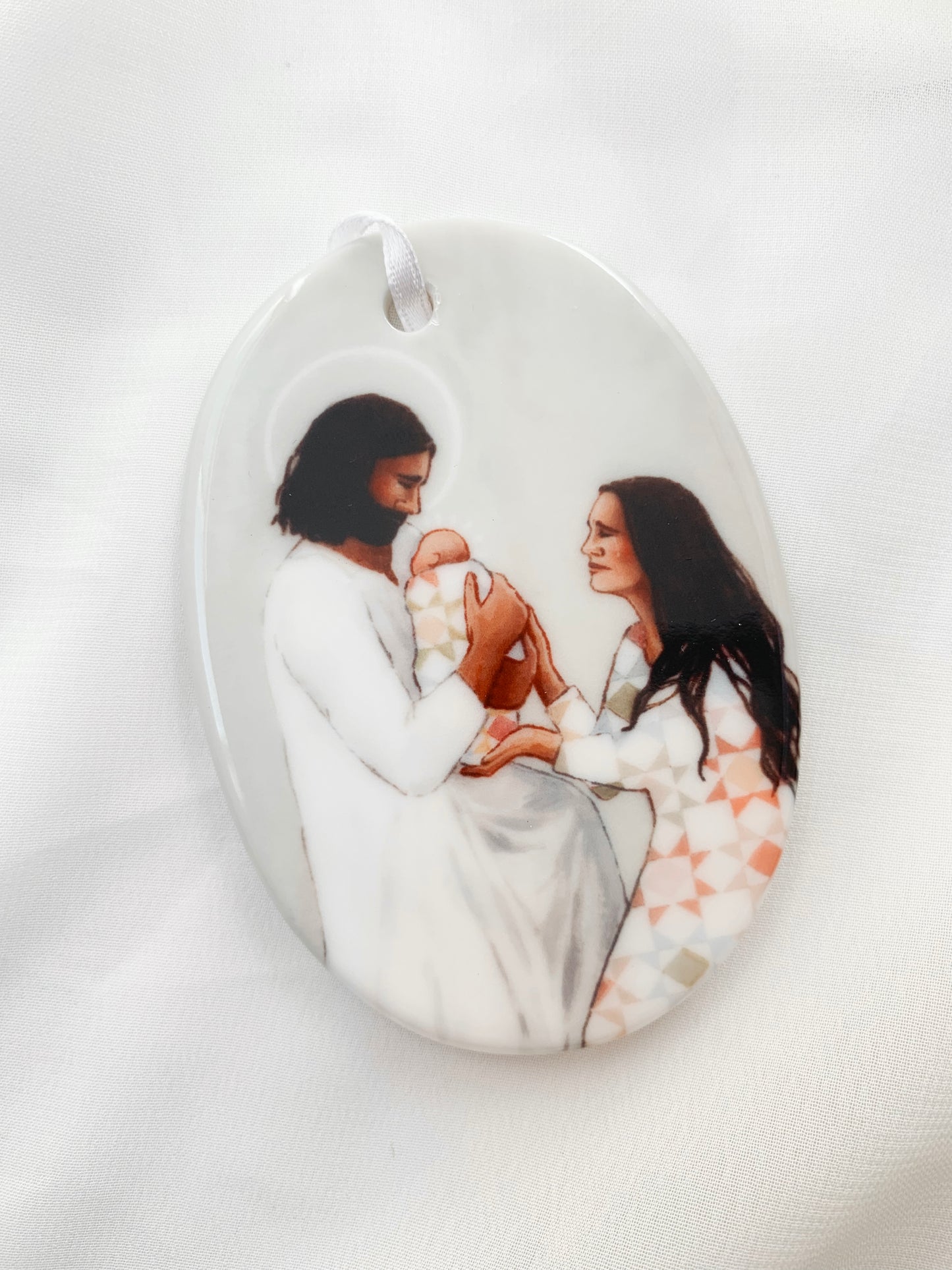 'For Safekeeping' Porcelain Ornament