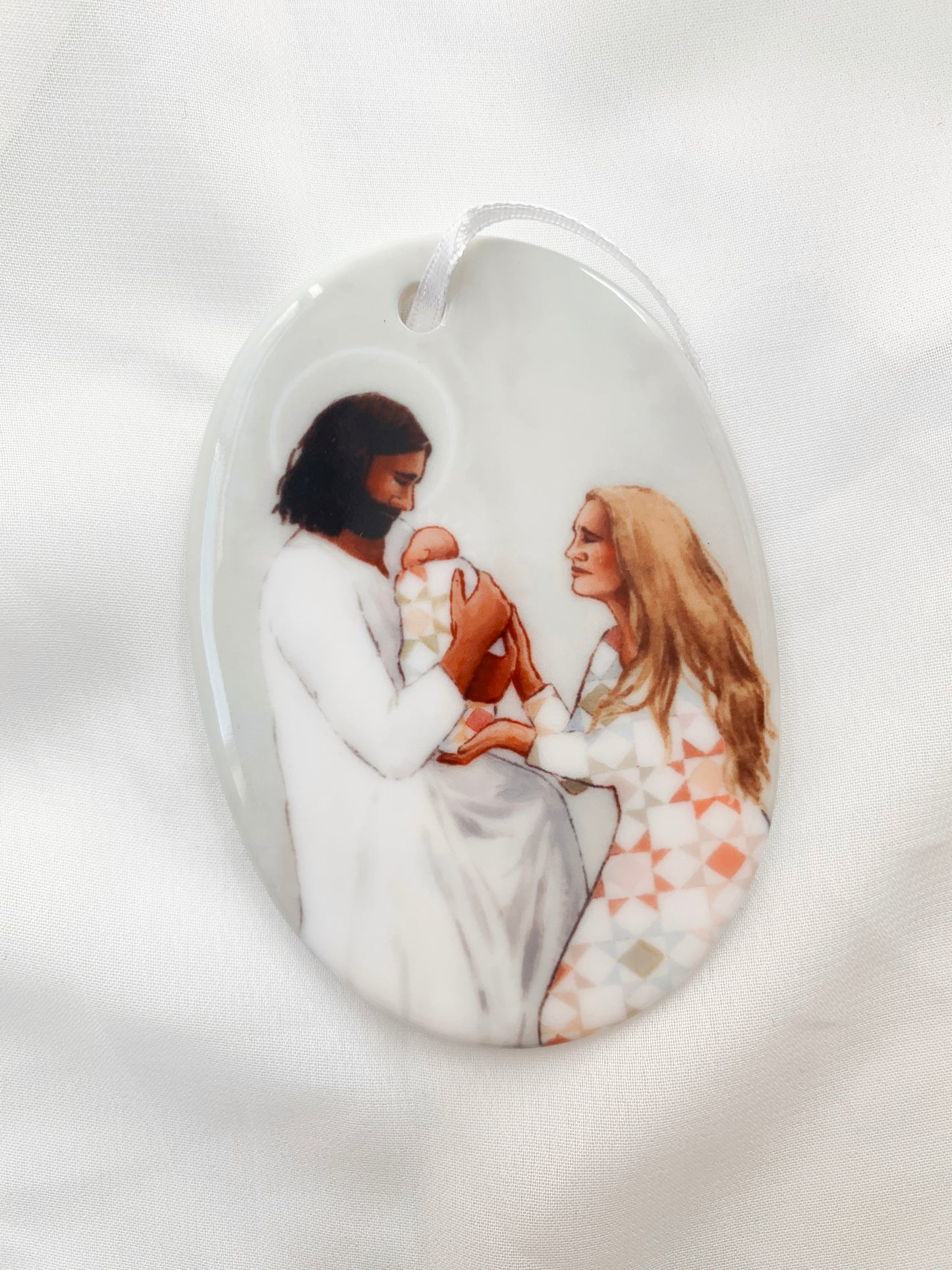'For Safekeeping' Porcelain Ornament
