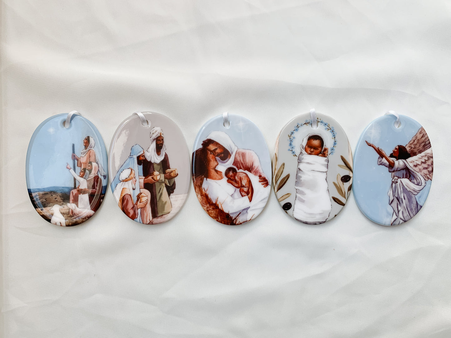 Nativity Ornament Set (set of 5)