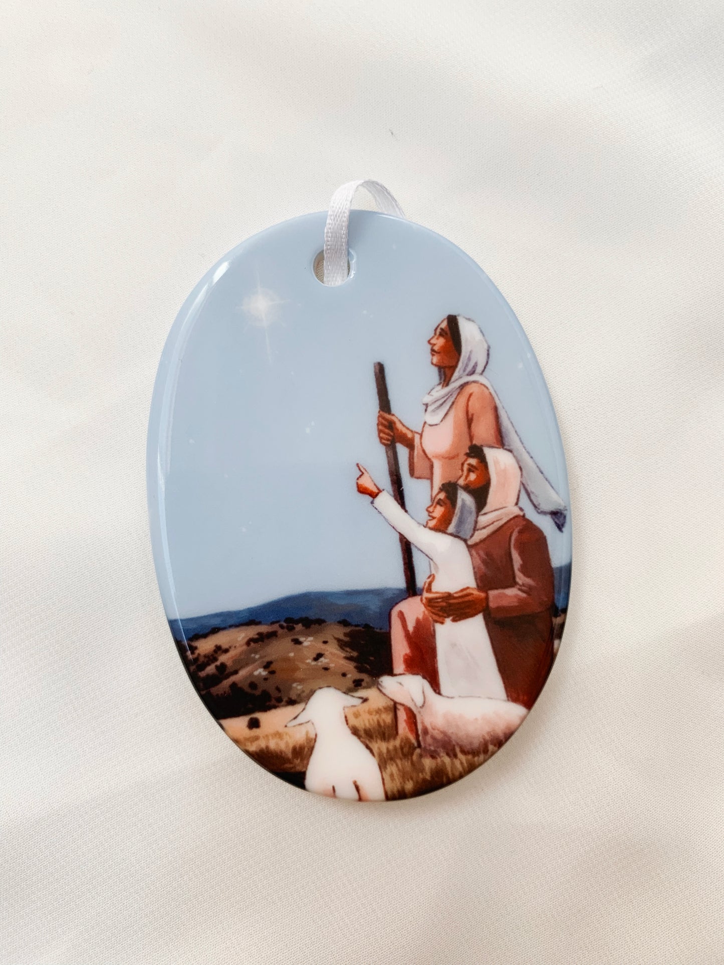 'Abiding' Porcelain Ornament