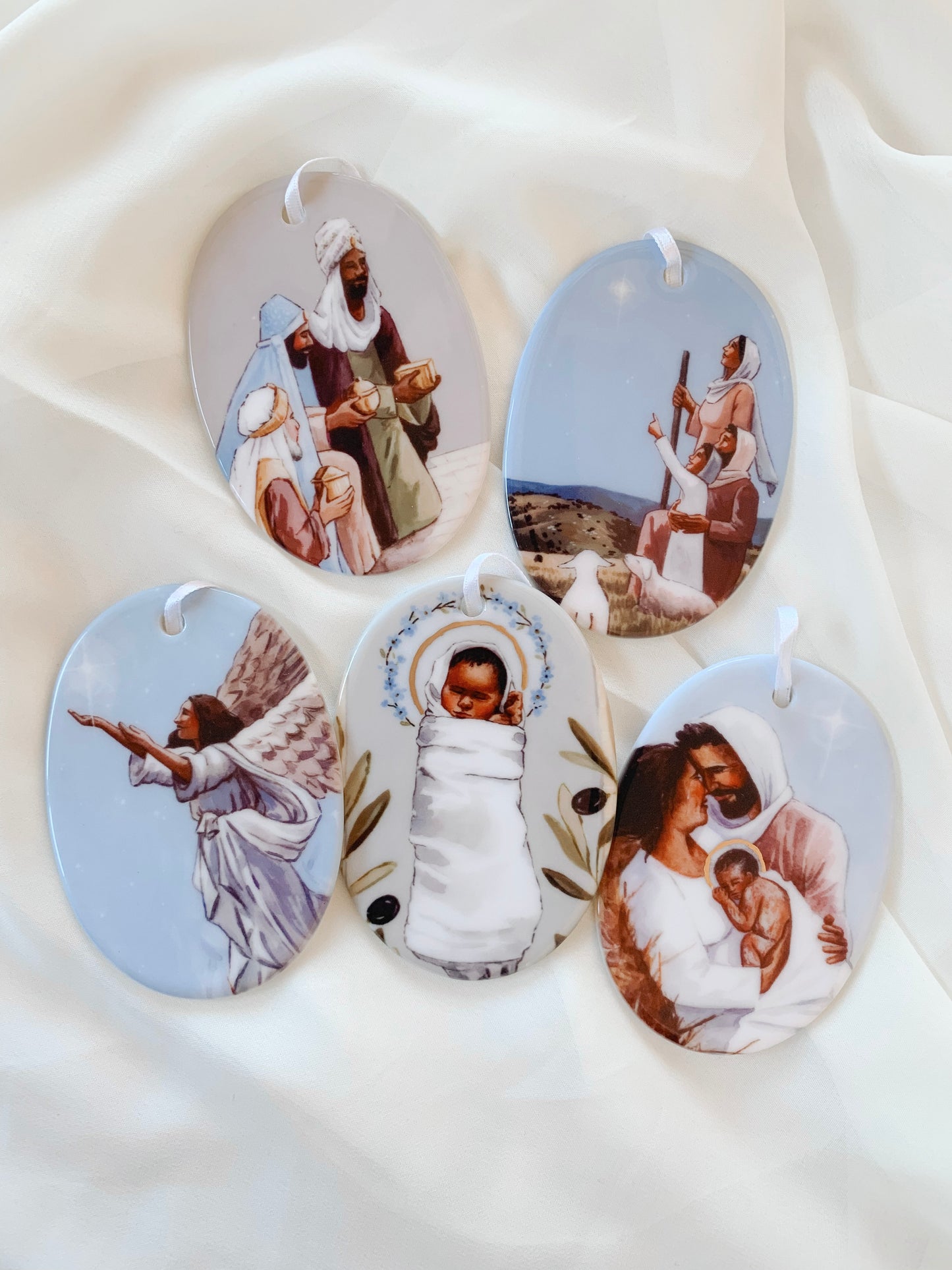 Nativity Ornament Set (set of 5)