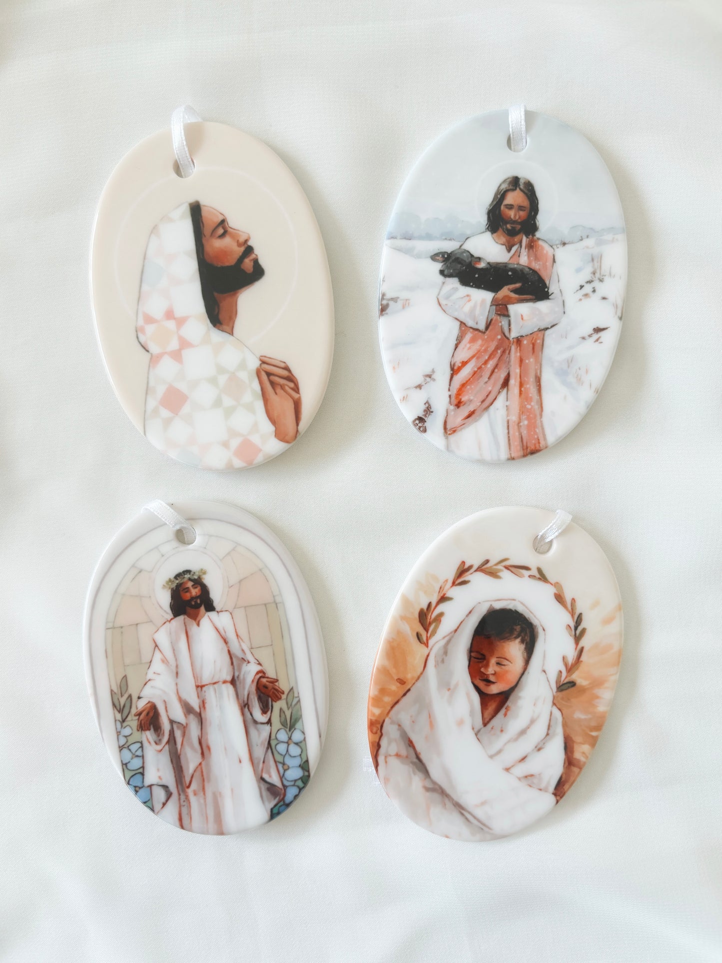 Christ Ornament Set (set of 4)