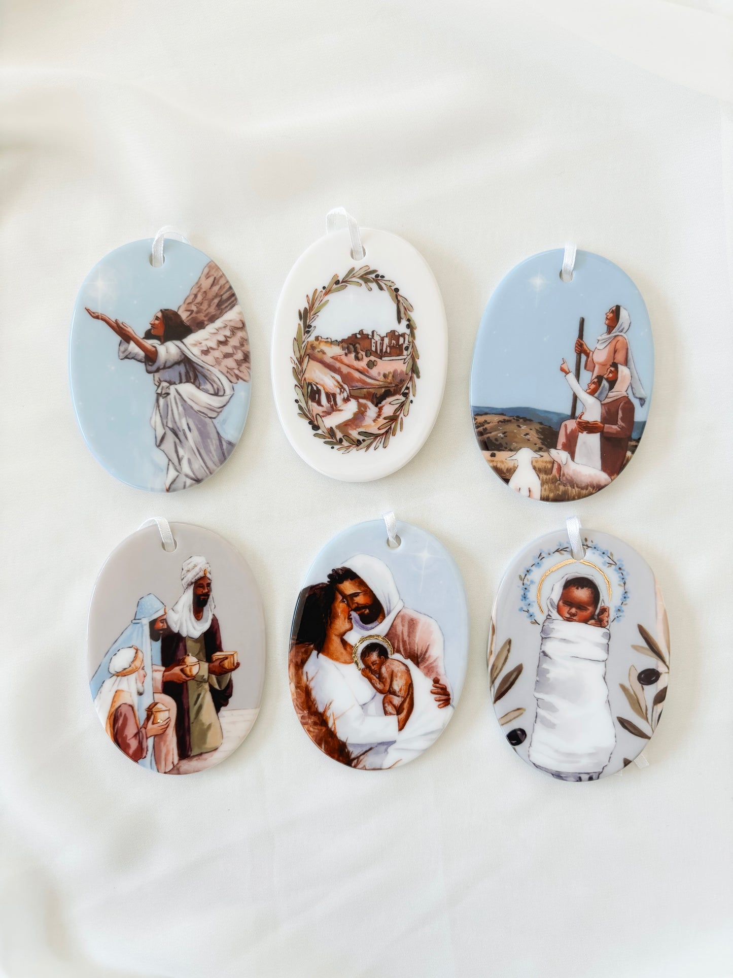 Nativity Ornament Set (set of 6)