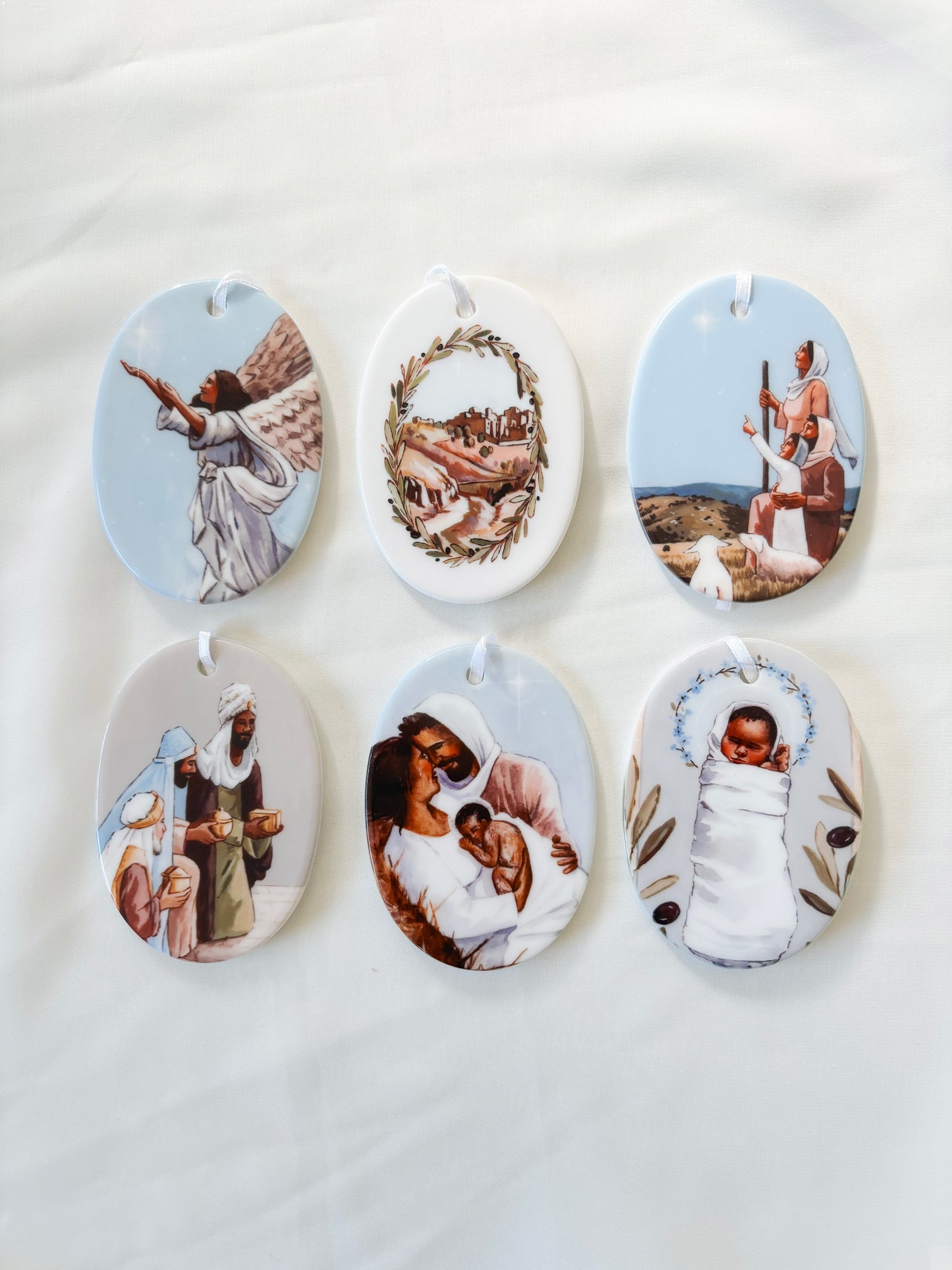 Nativity Ornament Set (set of 6)