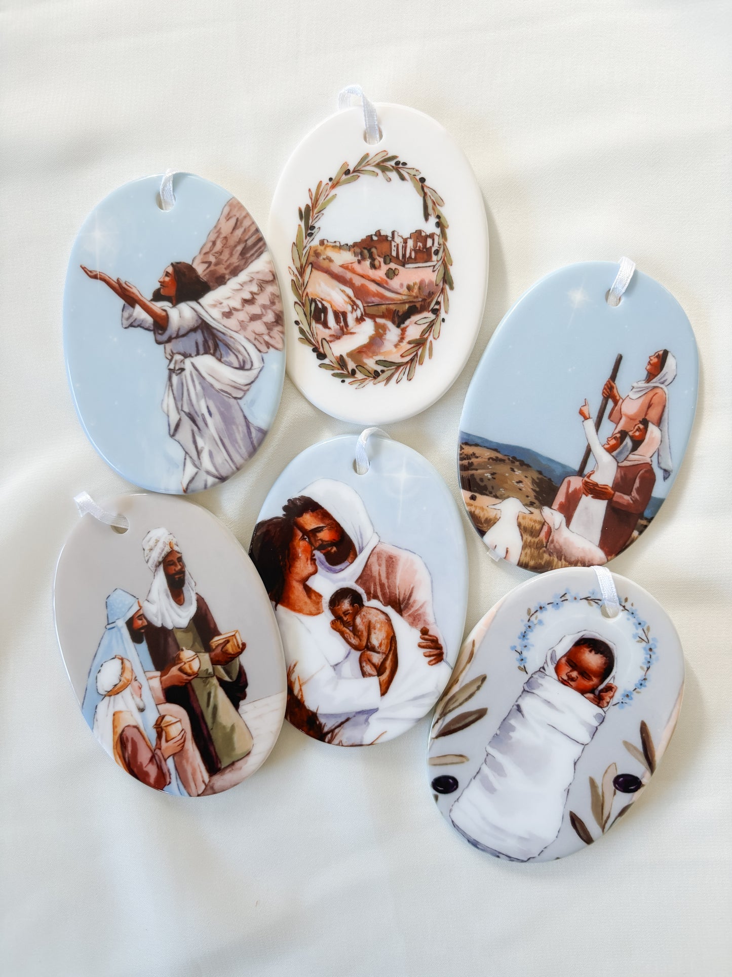 Nativity Ornament Set (set of 6)