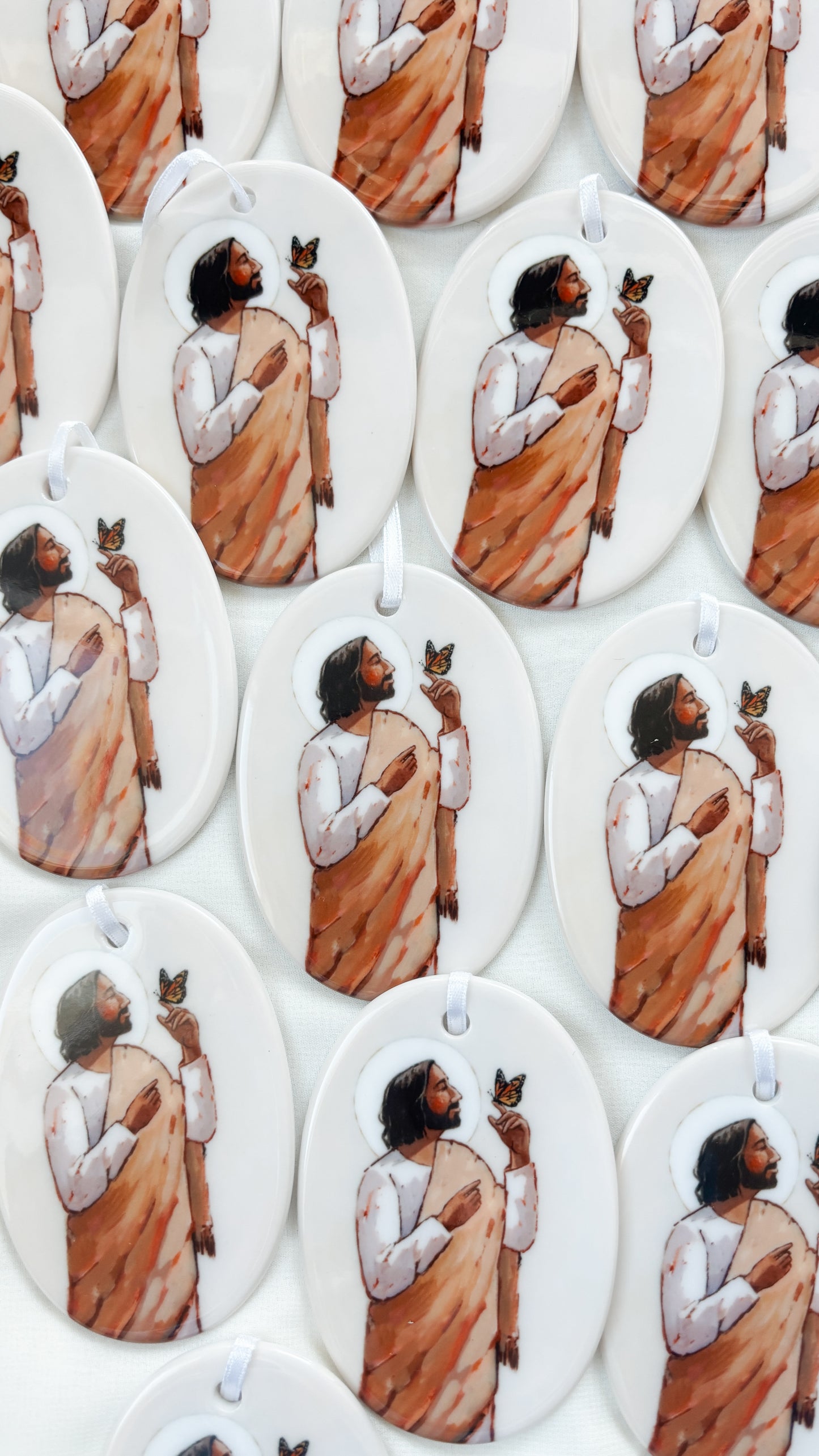 'A Heavenly Messenger' Porcelain Ornament