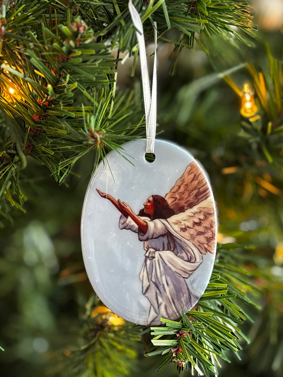 'Star Of Wonder' Porcelain Ornament