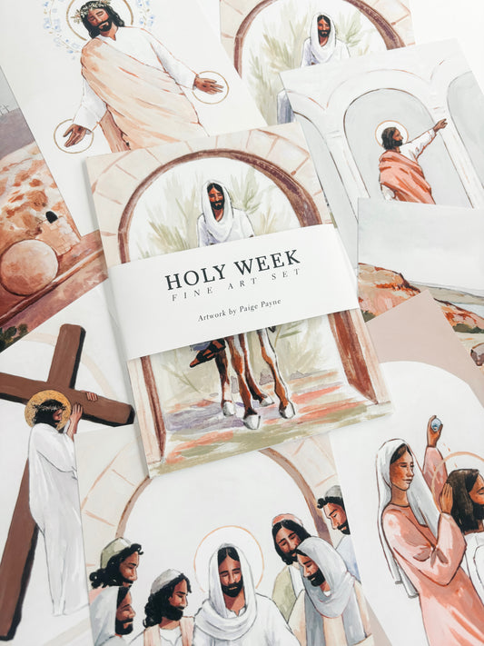 Holy Week Print Set (set of 8)