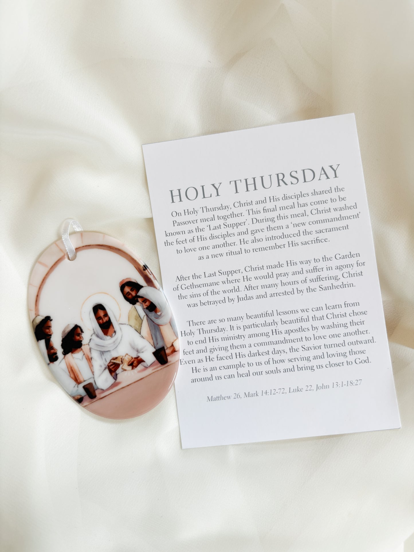 Holy Week Ornament Set (set of 8)