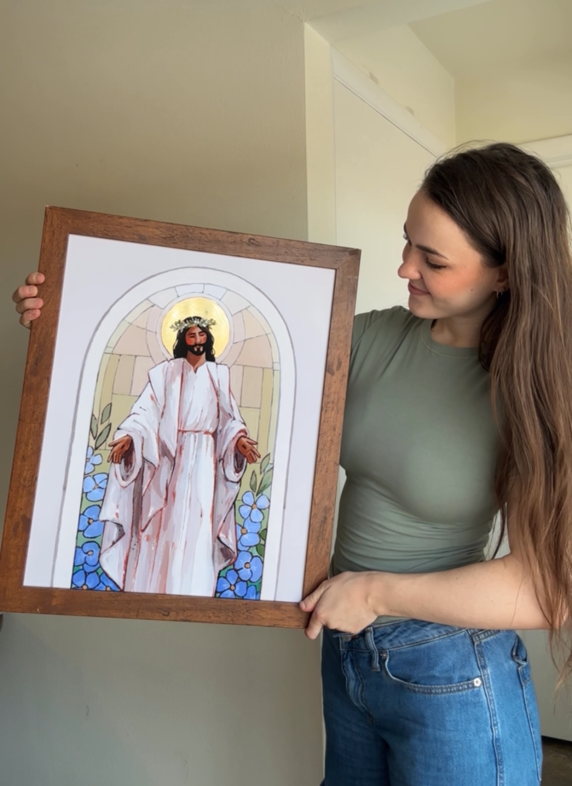 'Beautiful Savior' Print