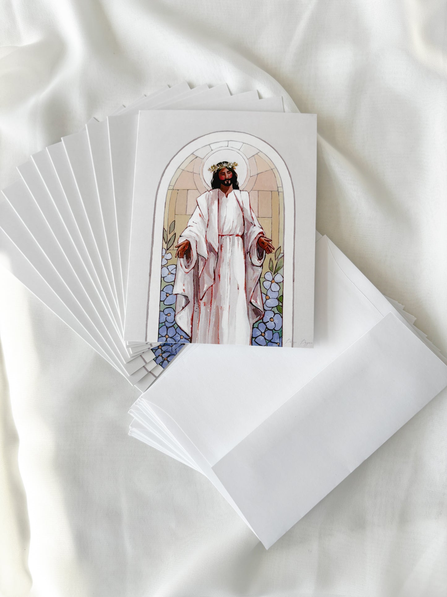 'Beautiful Savior' greeting card