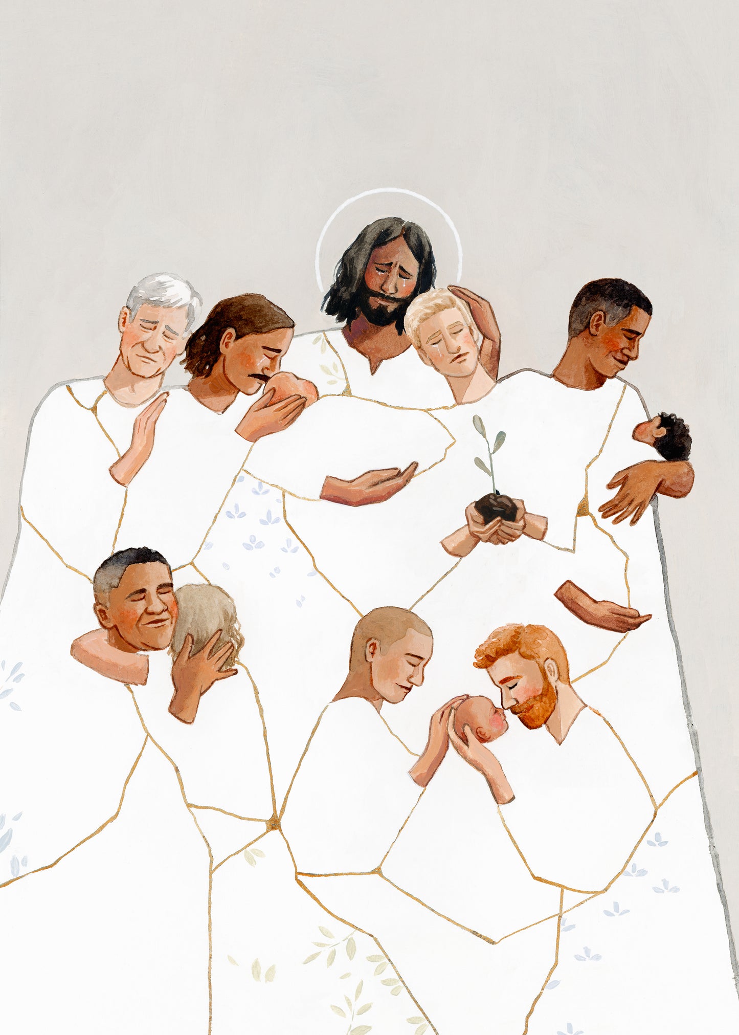 'He Remembers All The Fathers' Print