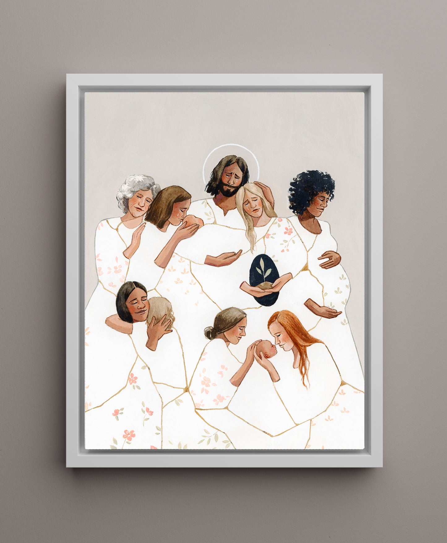 'He Remembers All The Mothers' Canvas Print