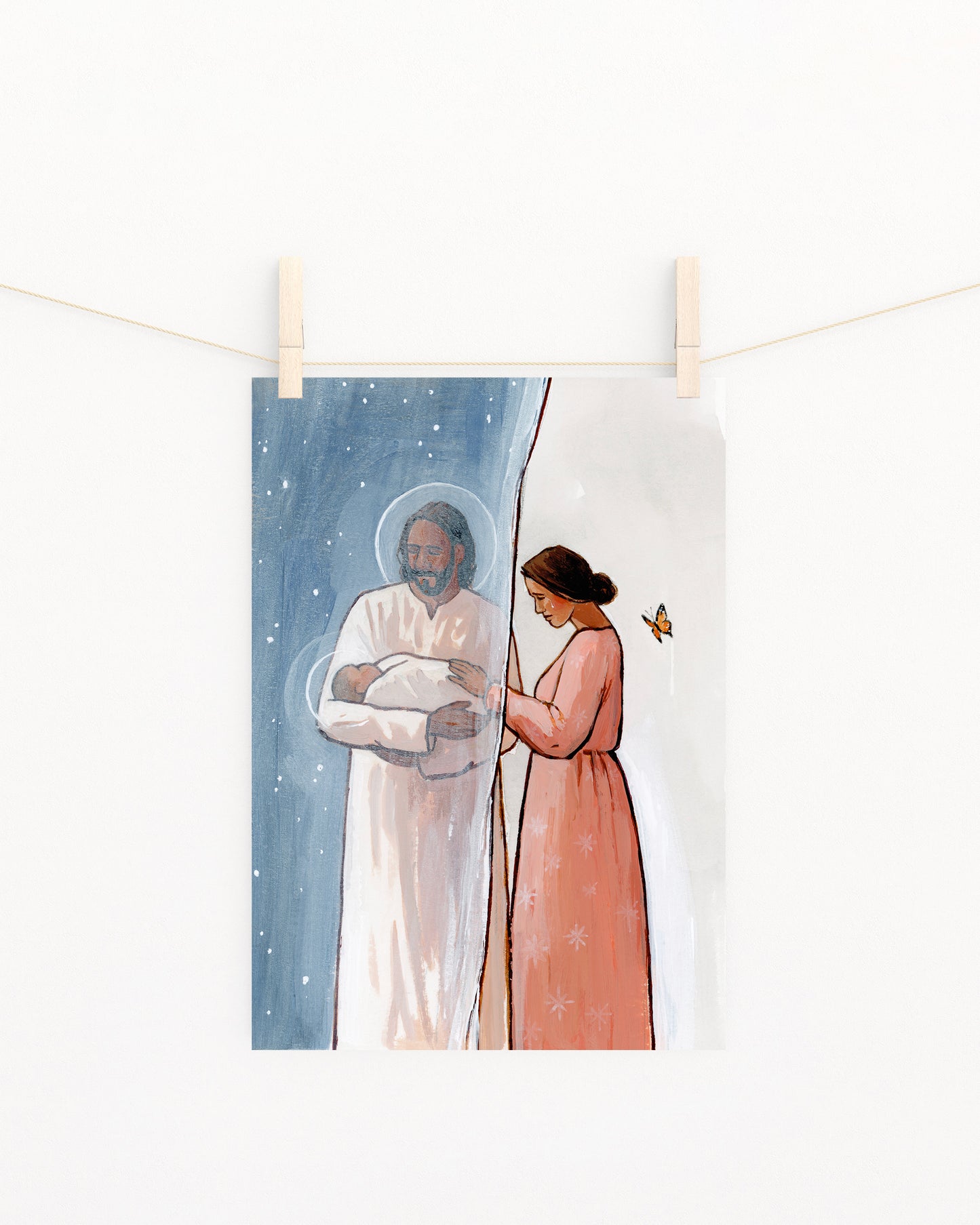 'I Know He Holds You Among The Stars' Print