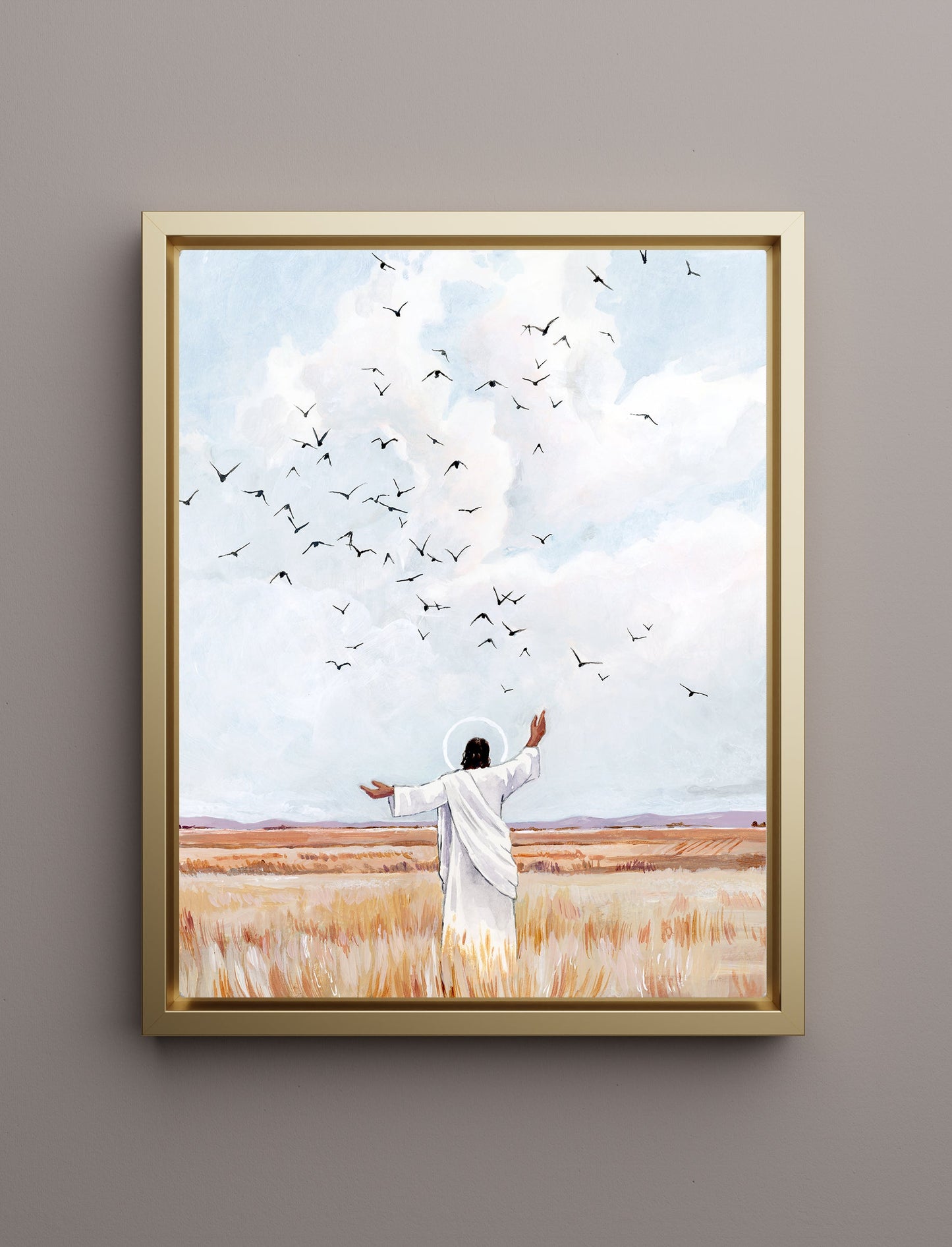 'Consider The Birds In The Sky' Canvas Print
