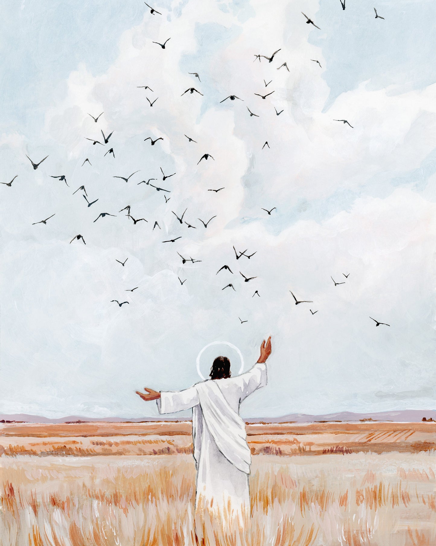 'Consider The Birds In The Sky' Canvas Print