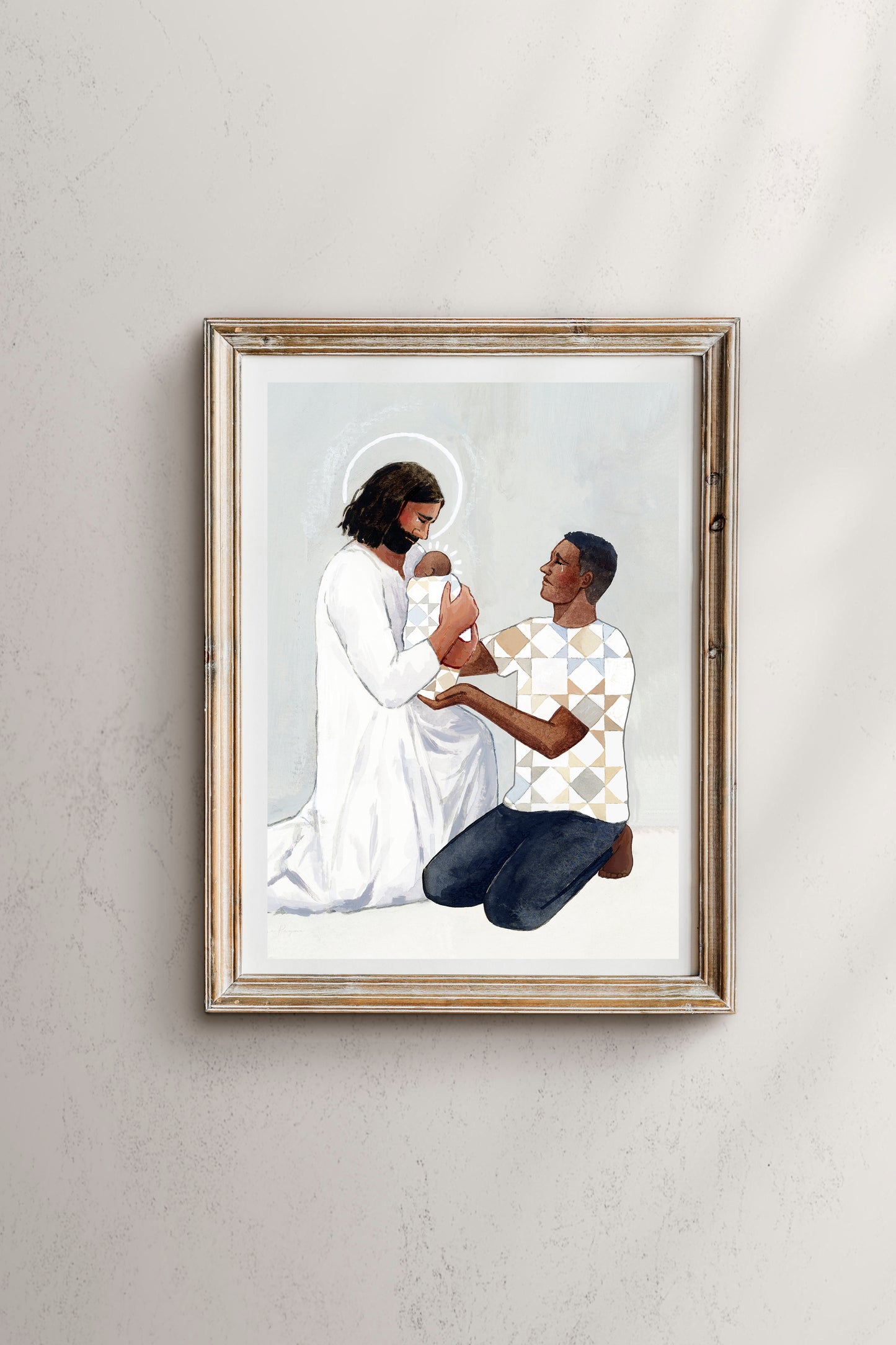 'For Safekeeping' Print (male version)