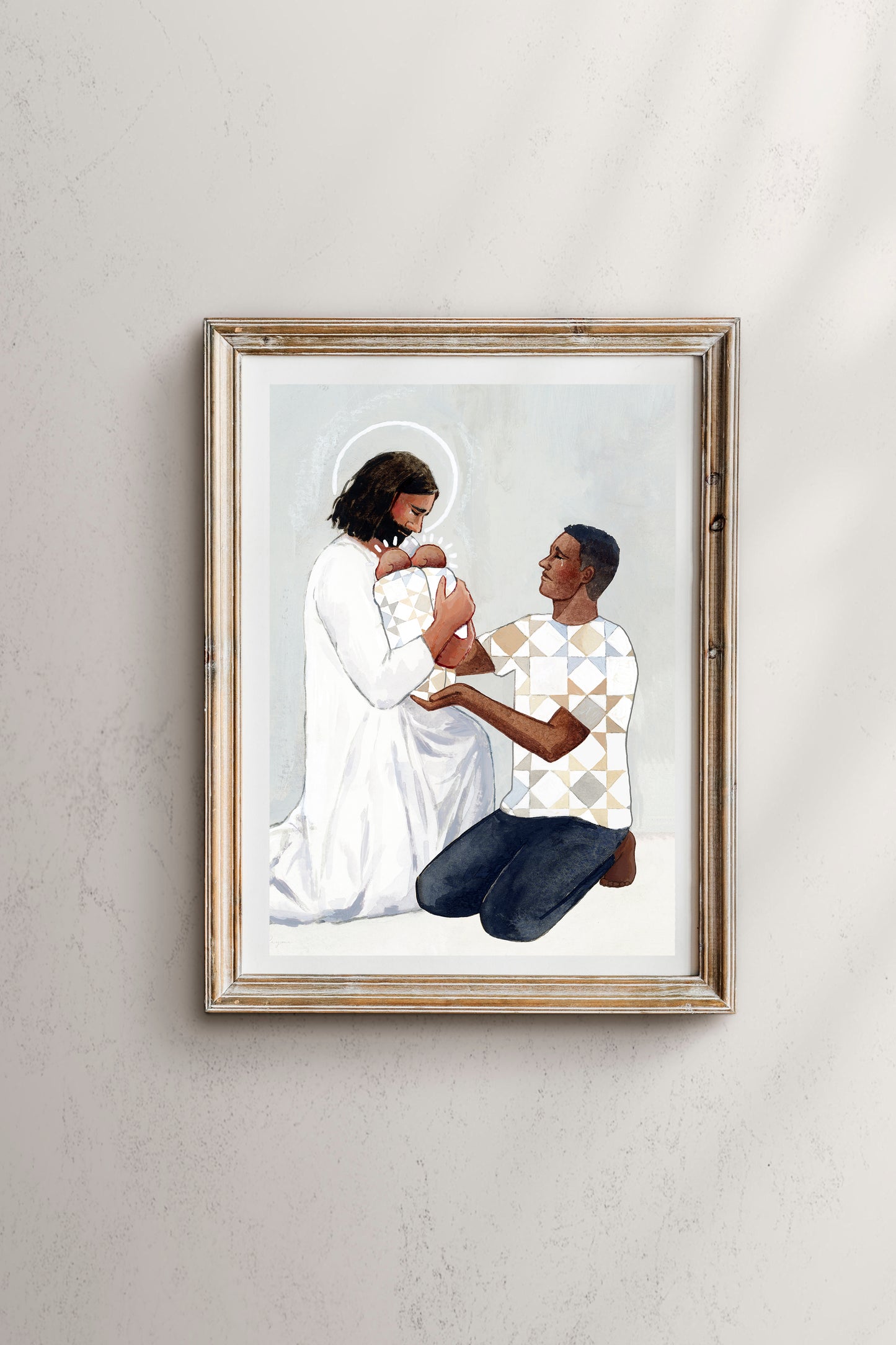 'For Safekeeping' Print (male version)