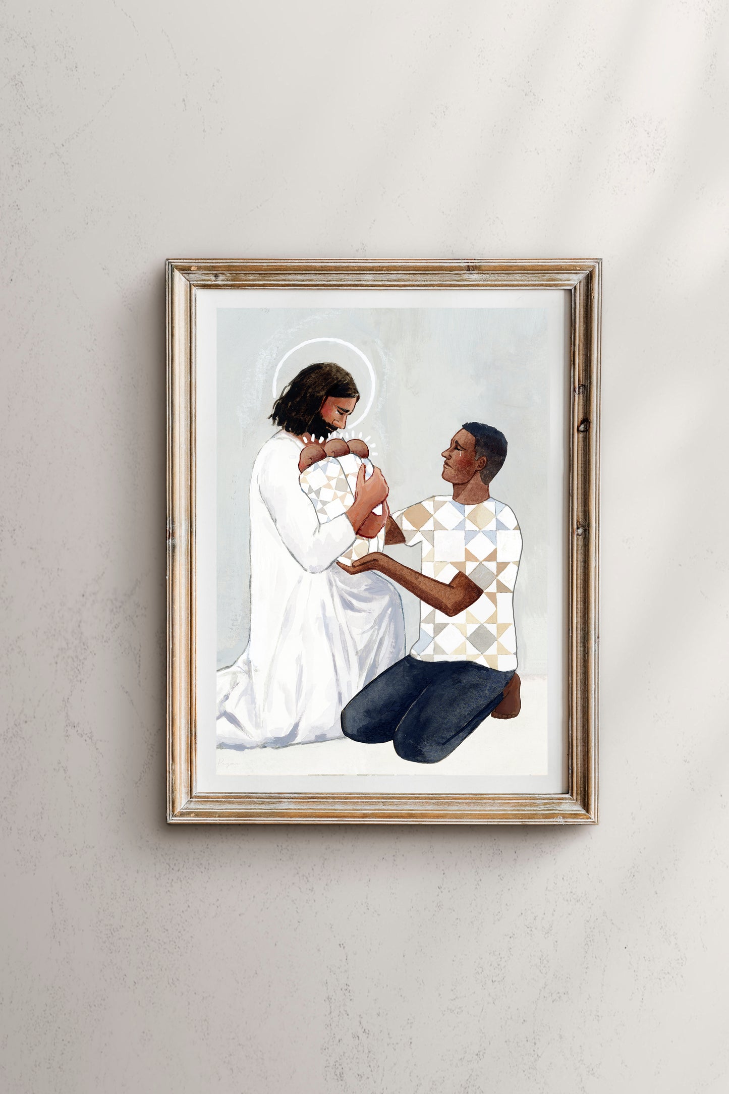 'For Safekeeping' Print (male version)