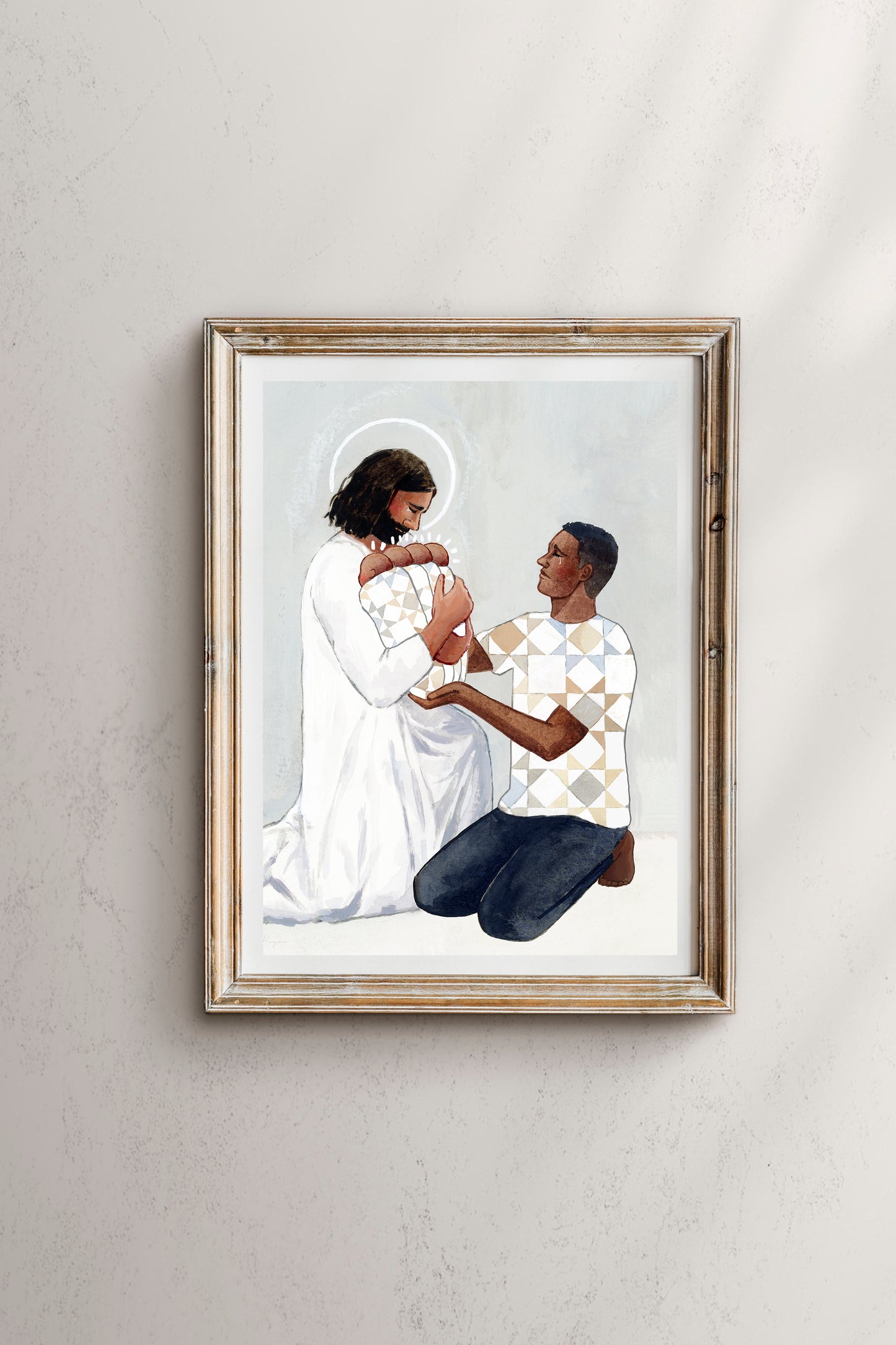 'For Safekeeping' Print (male version)