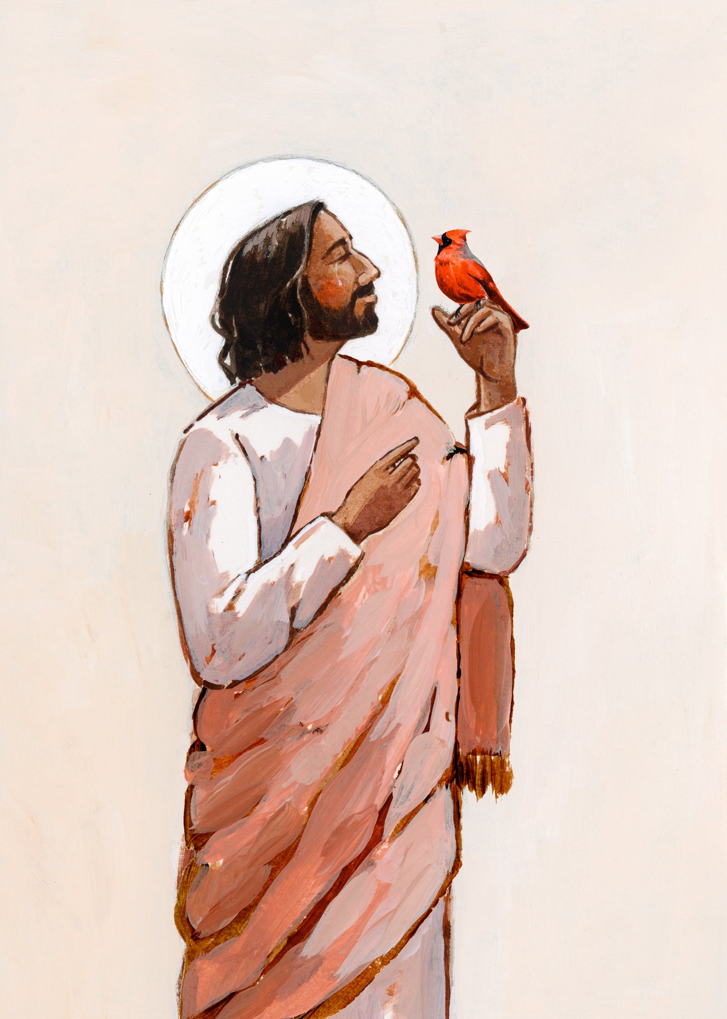'A Heavenly Messenger' Print (Cardinal)