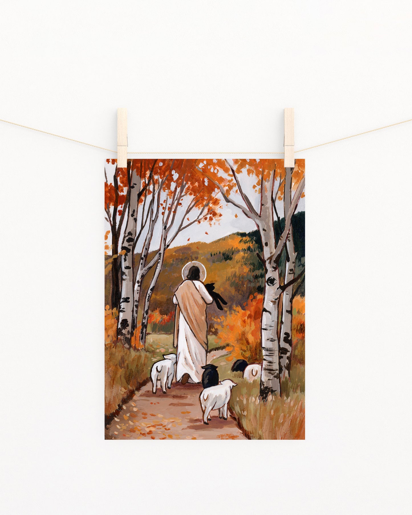 'Come, Follow Me' (fall) Print