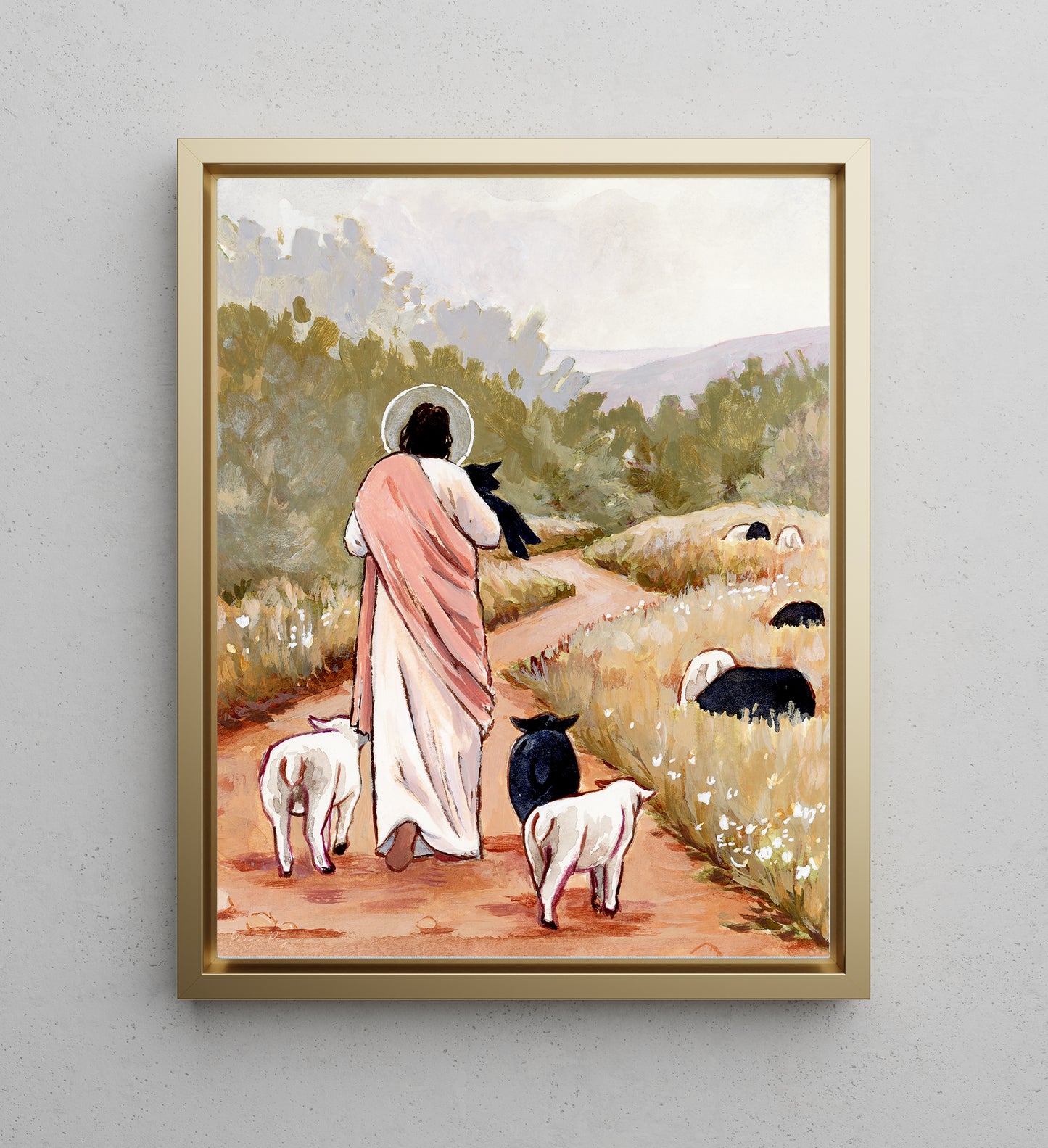 'Come Follow Me' Canvas Print
