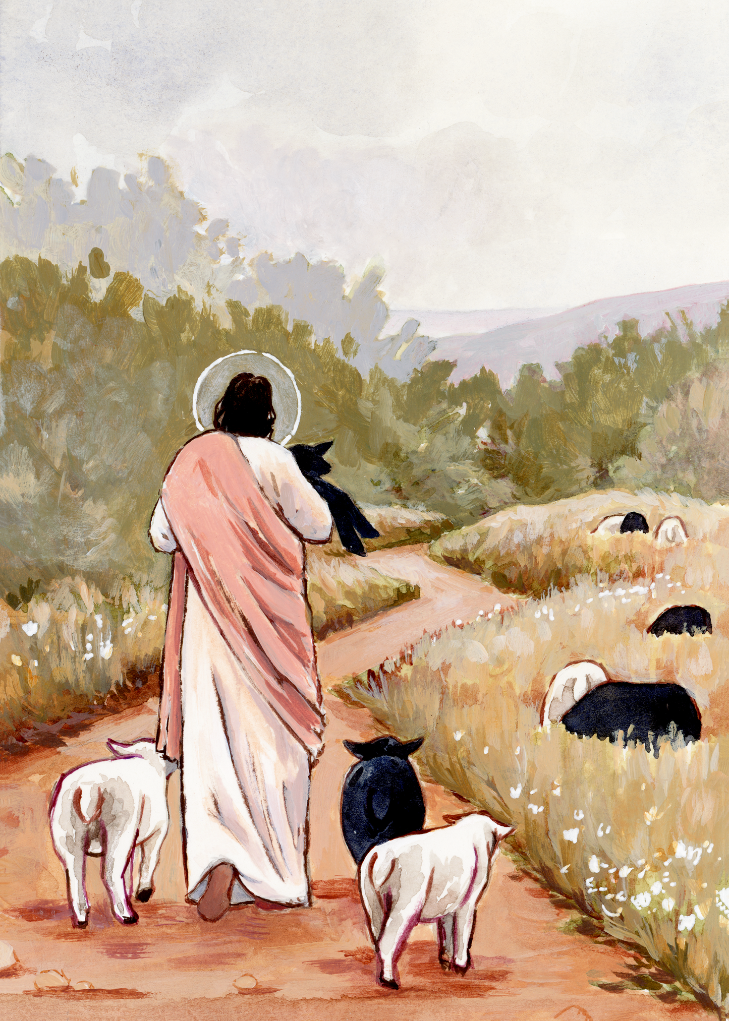 'Come Follow Me' Canvas Print
