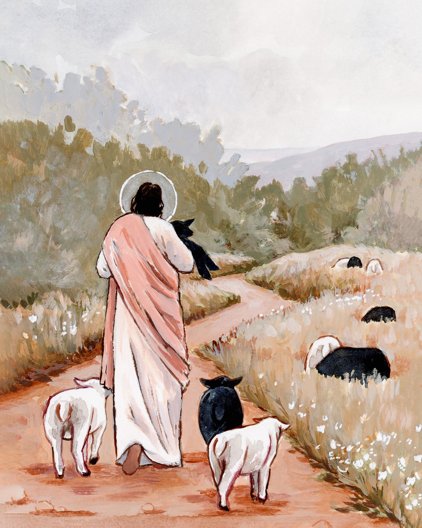 'Come, Follow Me' Print