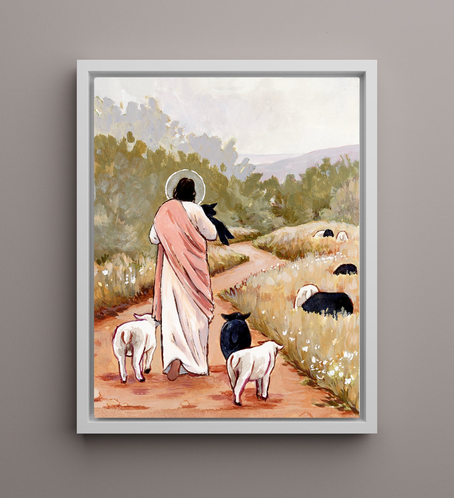 'Come Follow Me' Canvas Print