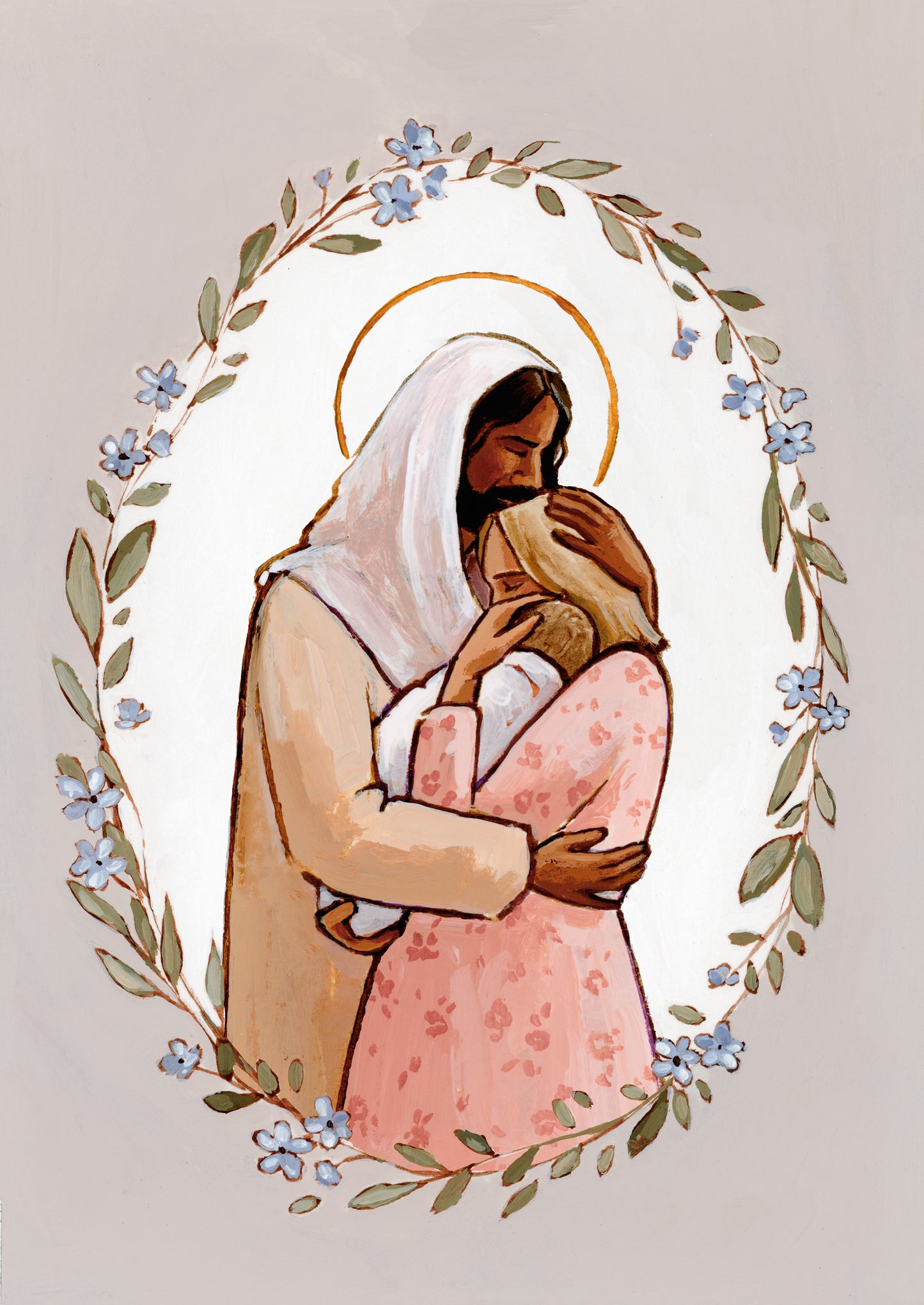 'As A Mother Comforts Her Child, So Will I Comfort You' Print