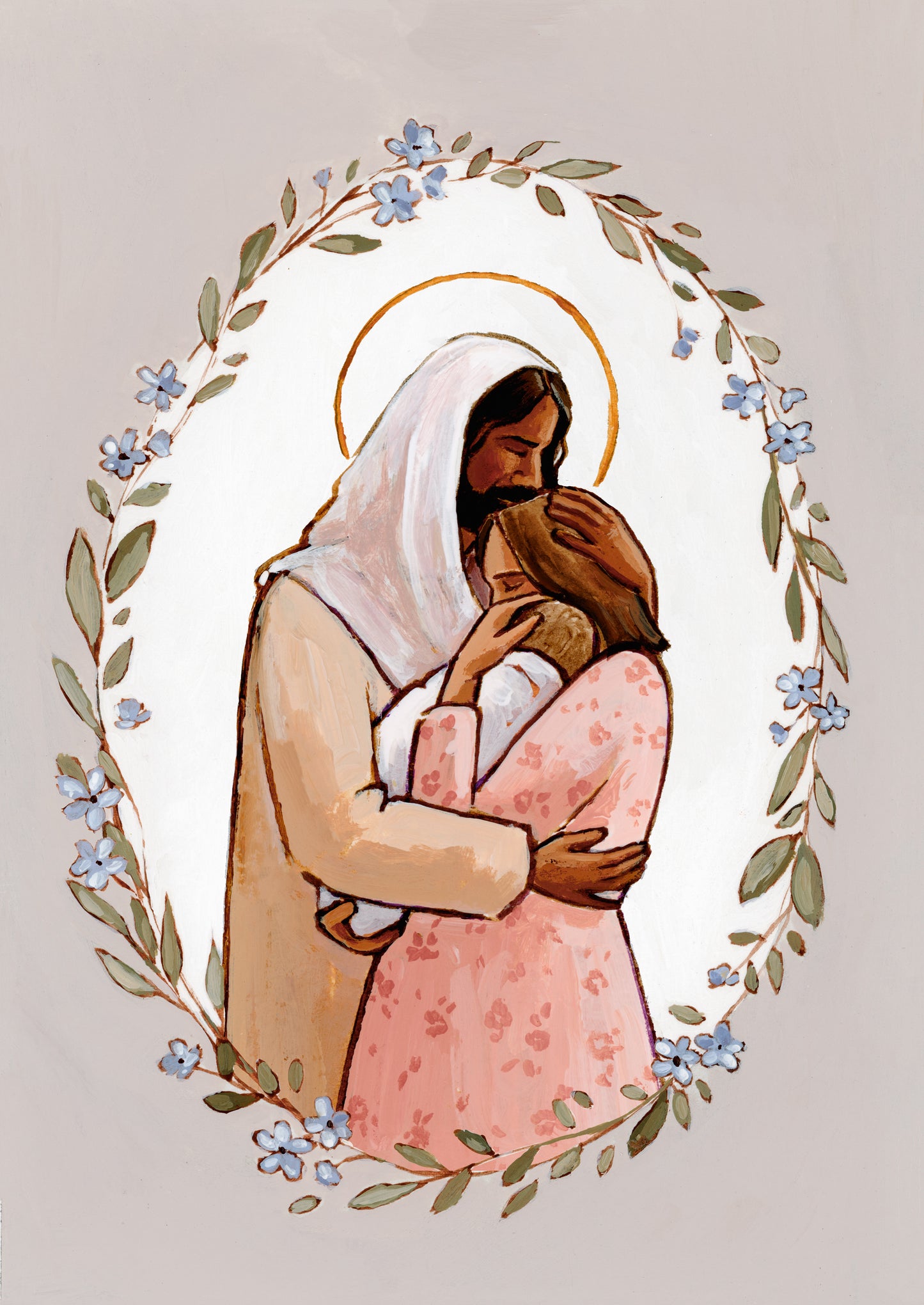 'As A Mother Comforts Her Child, So Will I Comfort You' Print