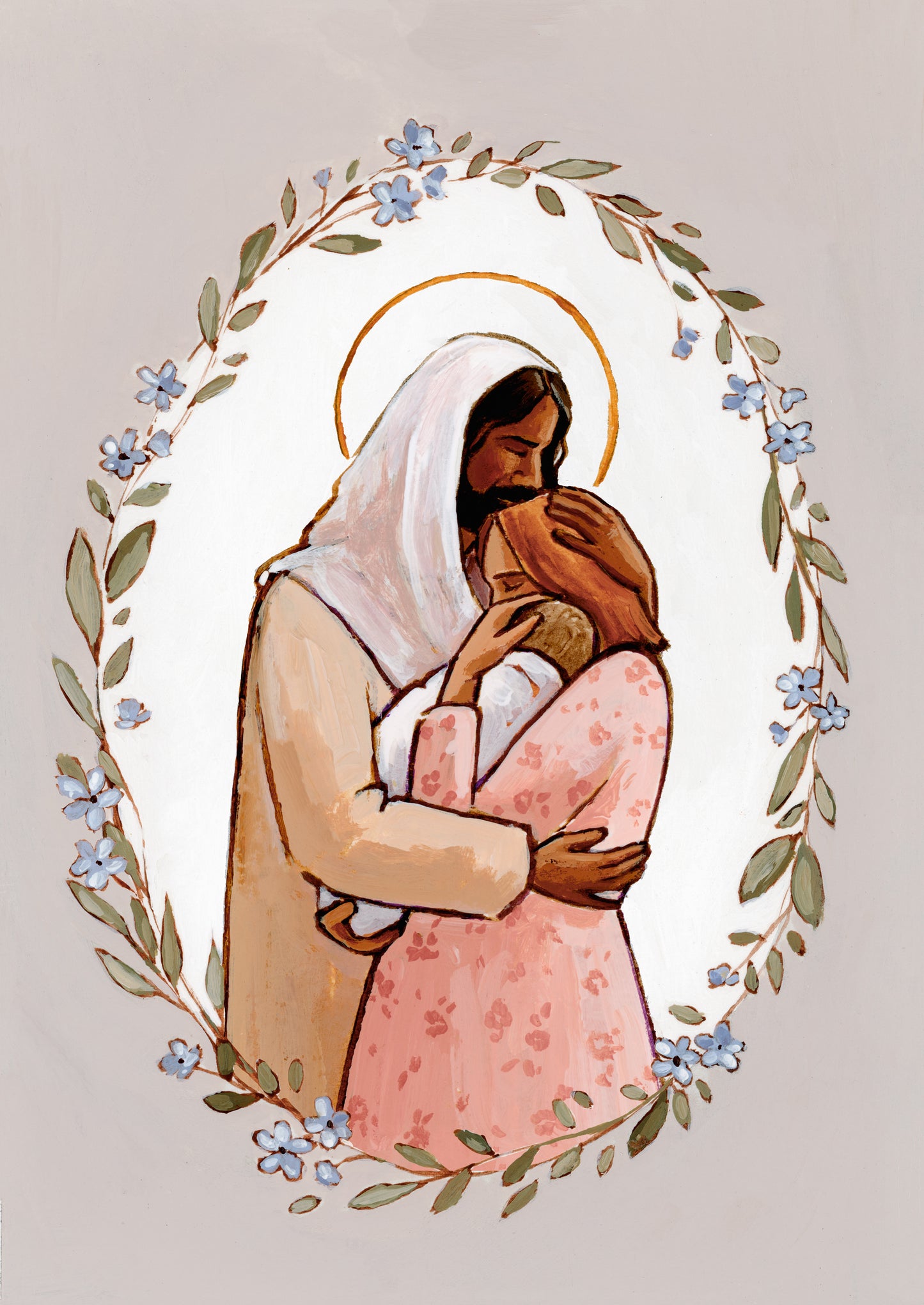 'As A Mother Comforts Her Child, So Will I Comfort You' Print