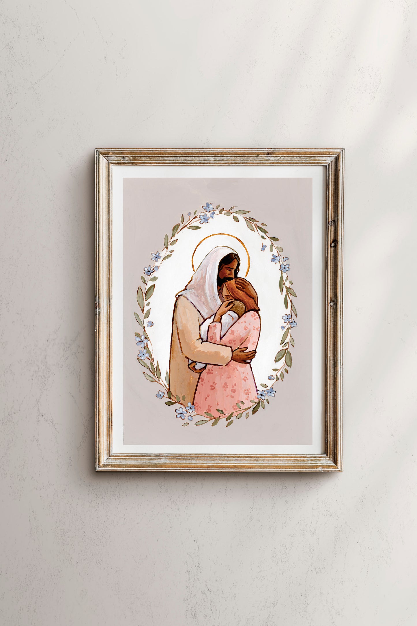 'As A Mother Comforts Her Child, So Will I Comfort You' Print
