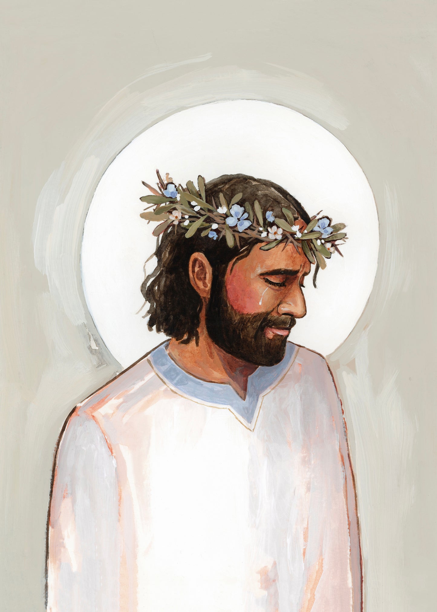 'O Savior, Thou Who Wearest A Crown' Print