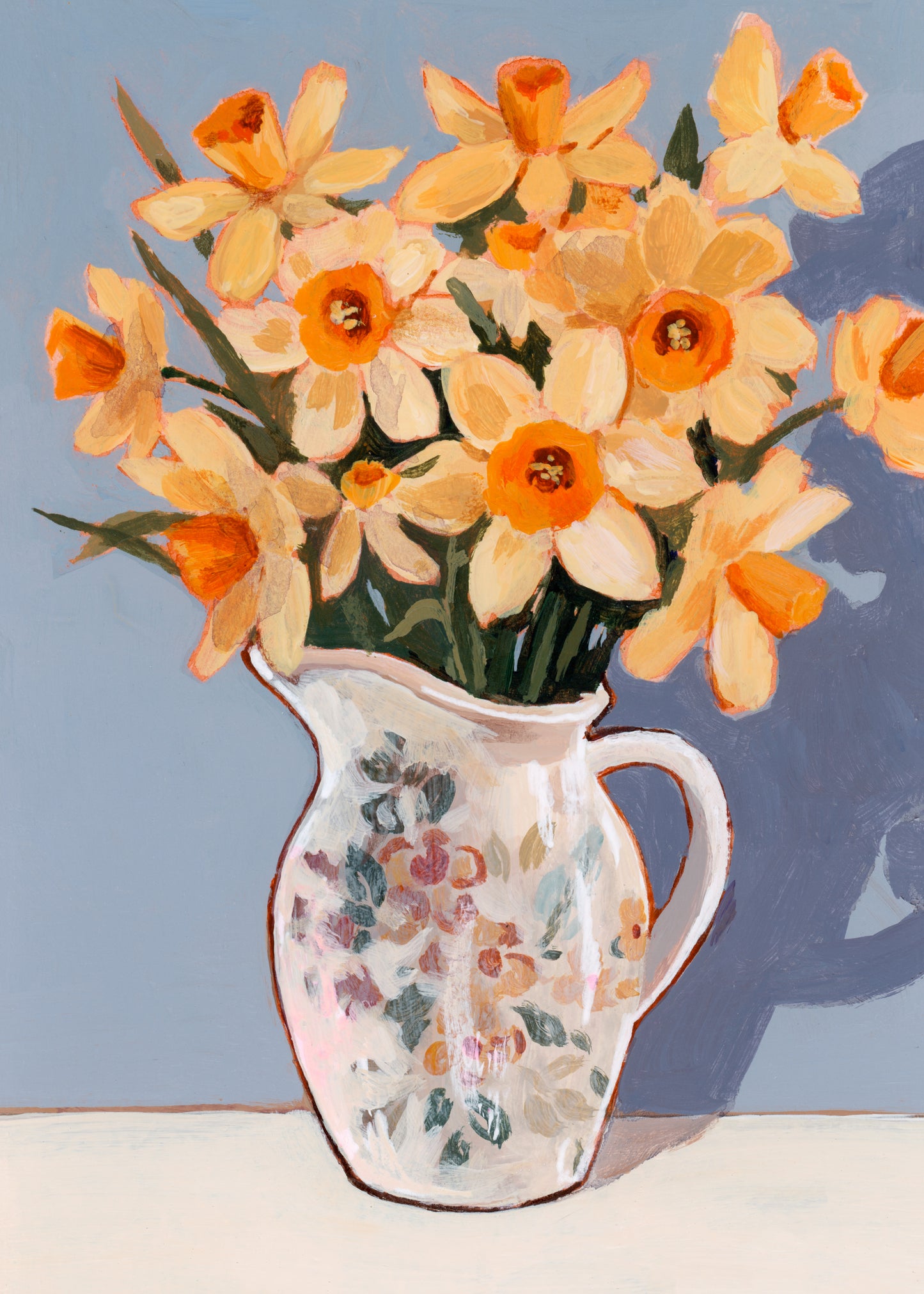'I Brought You Daffodils' Print