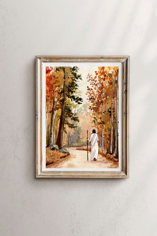 'He Is In Every Autumn' Print