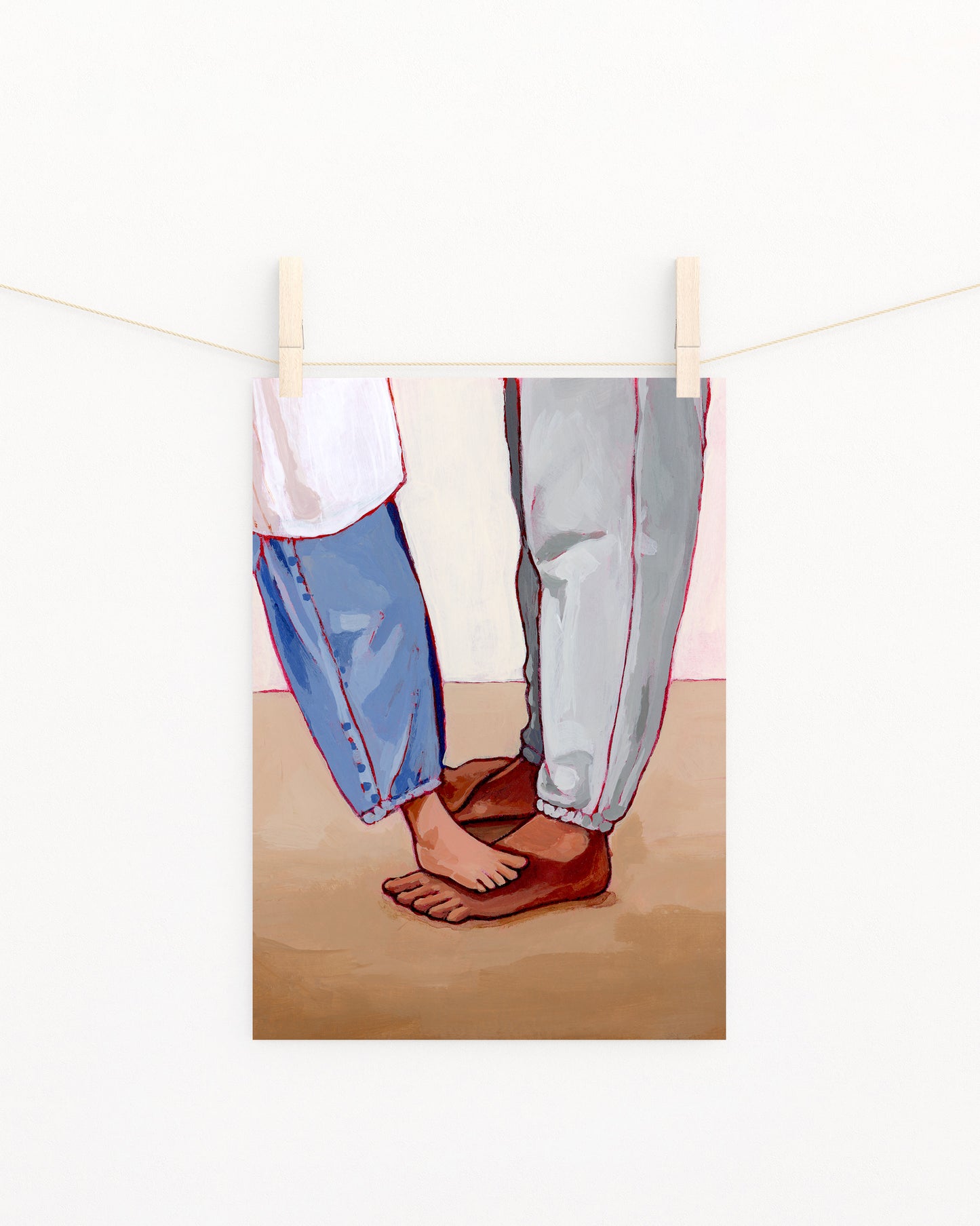 'In Your Footsteps' Print