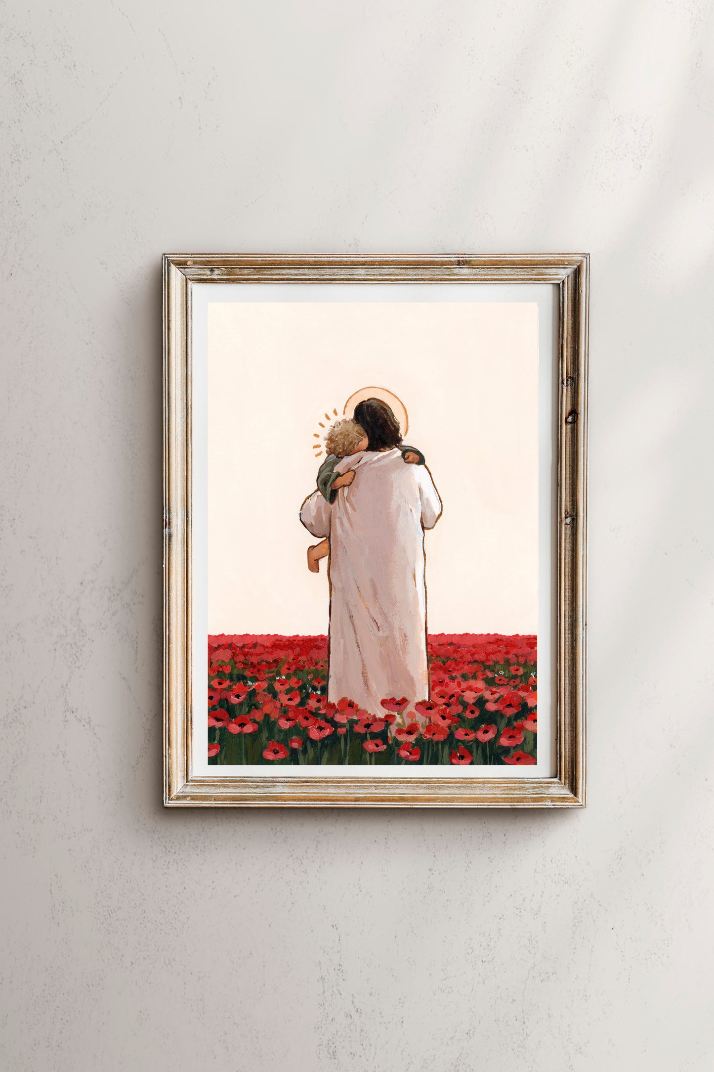 'Held Among The Poppies' Print