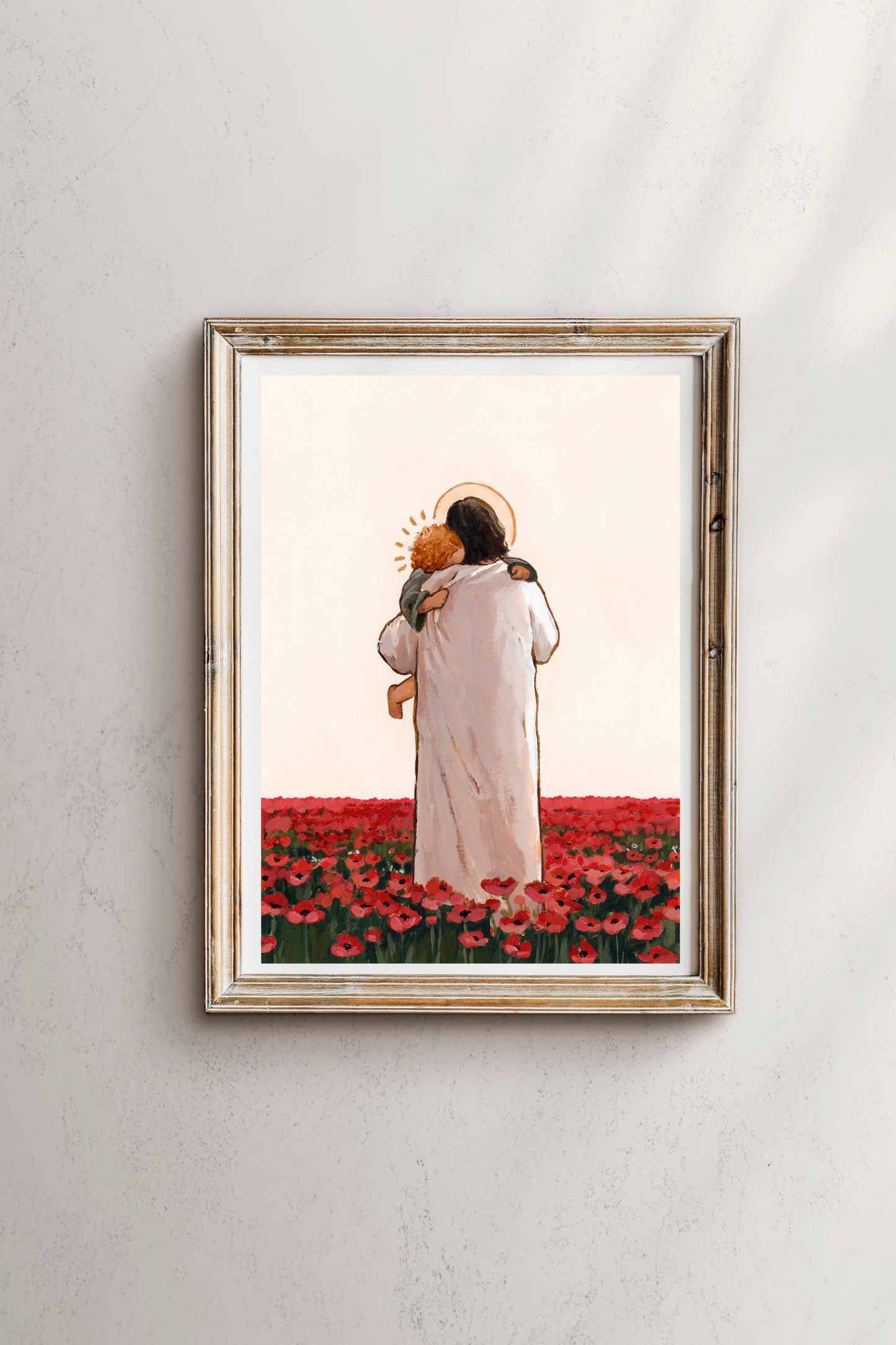'Held Among The Poppies' Print