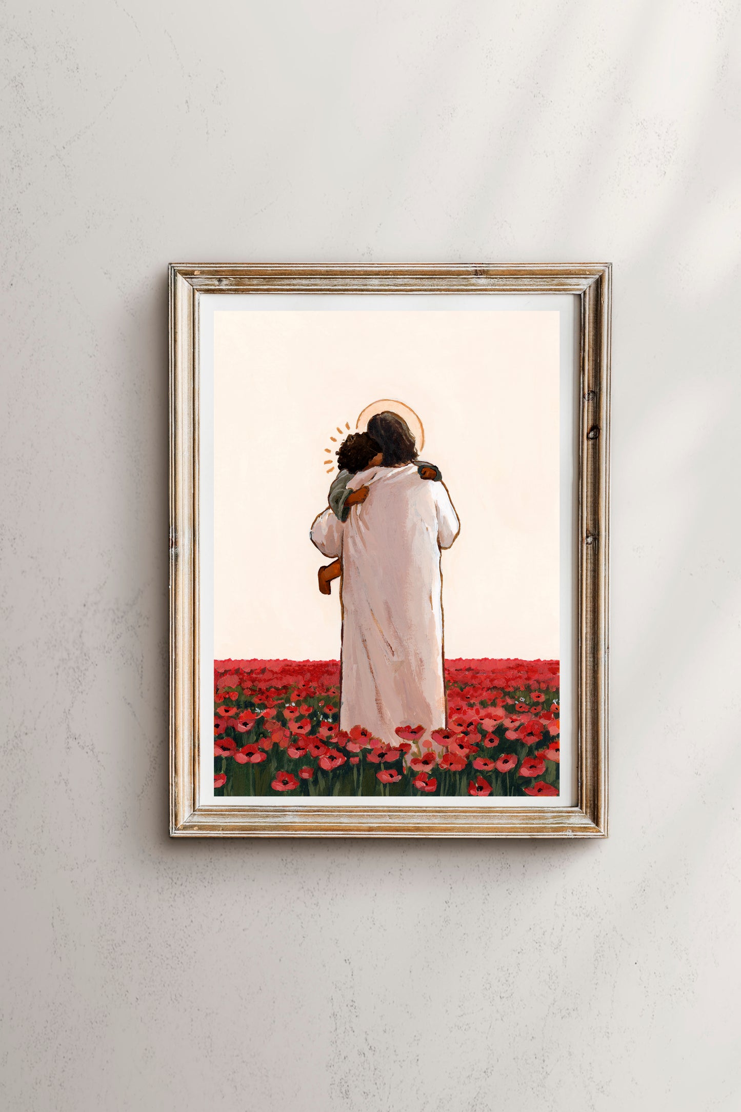 'Held Among The Poppies' Print