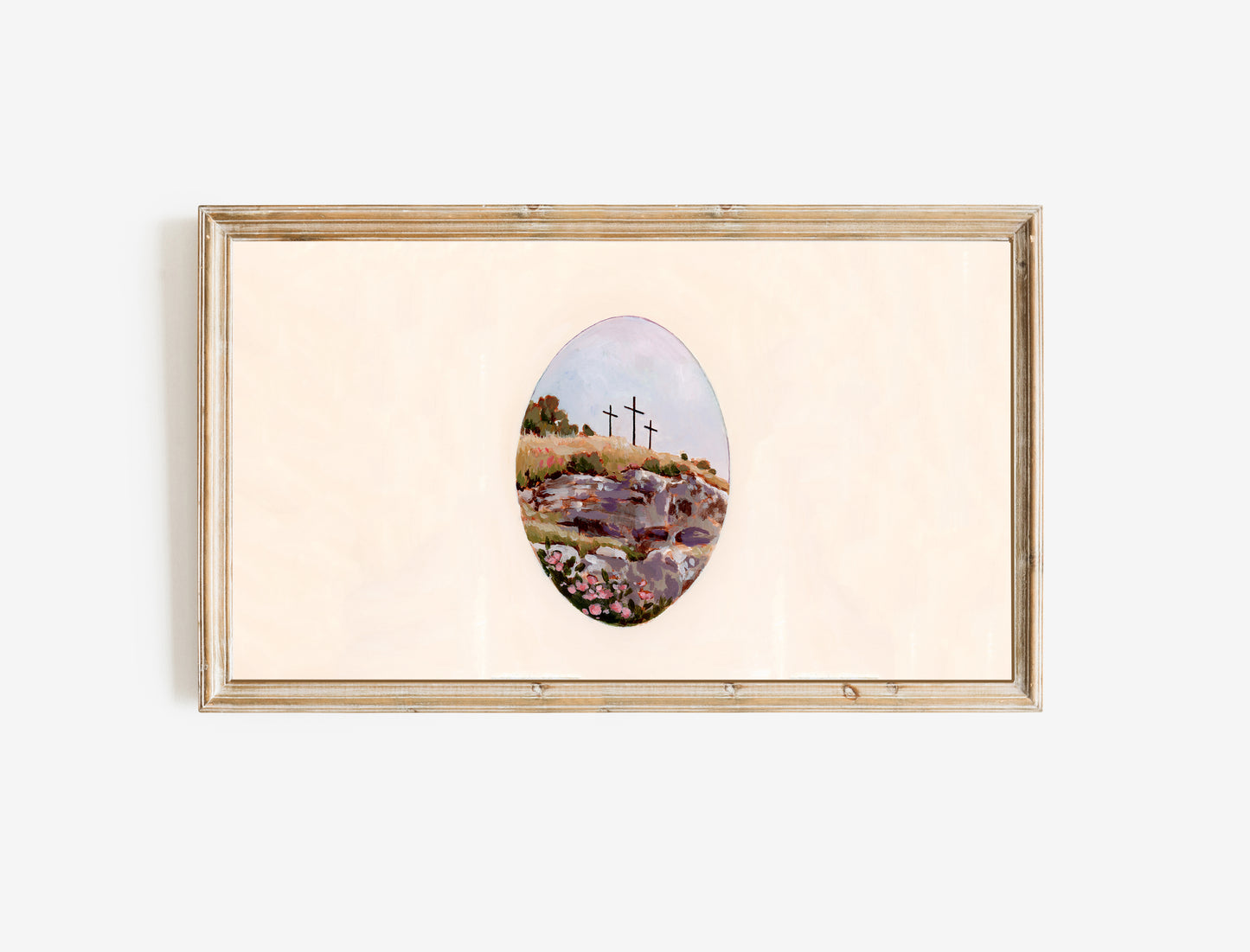 There Is A Green Hill Far Away- digital download for TV Frame