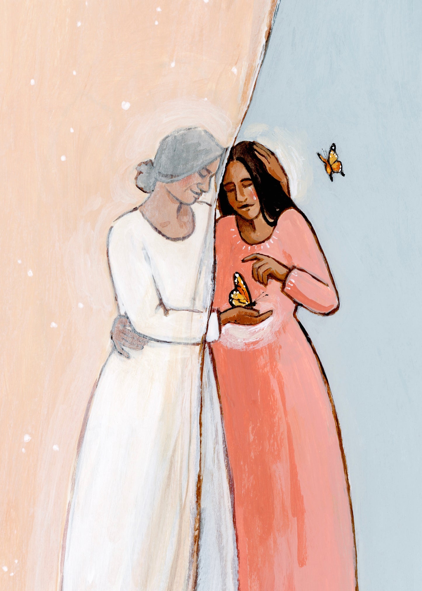 'Look For Me In The Butterflies' Print