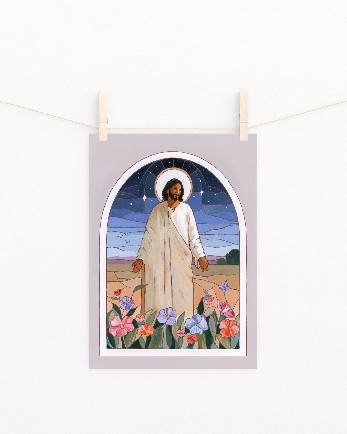 'King Of Heaven And Earth' Print