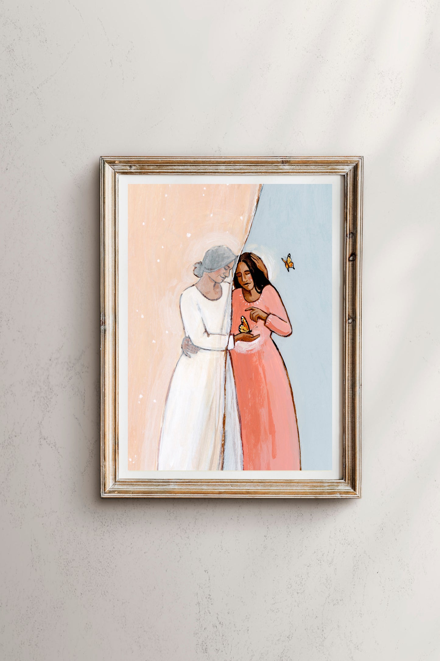 'Look For Me In The Butterflies' Print