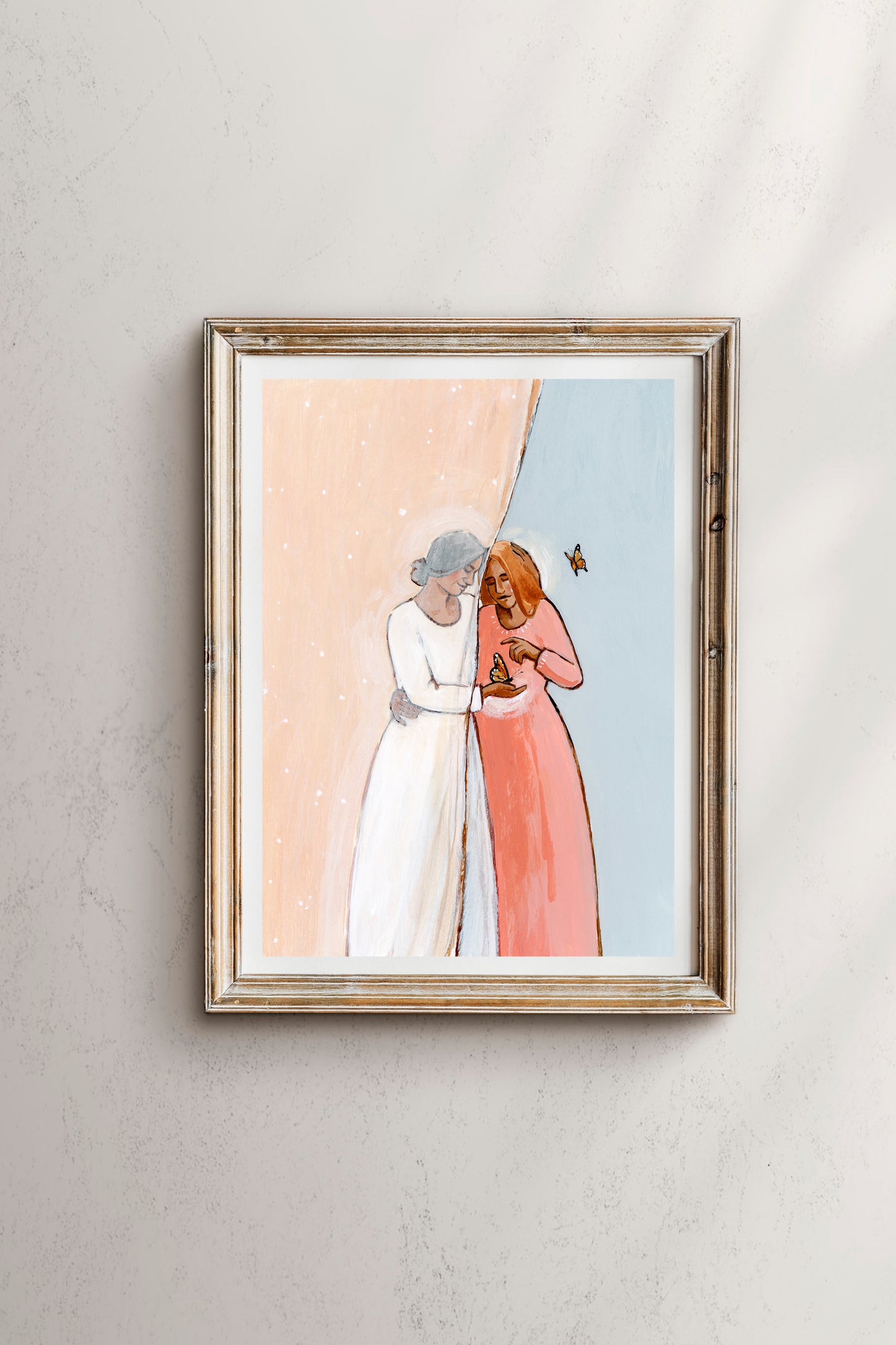 'Look For Me In The Butterflies' Print